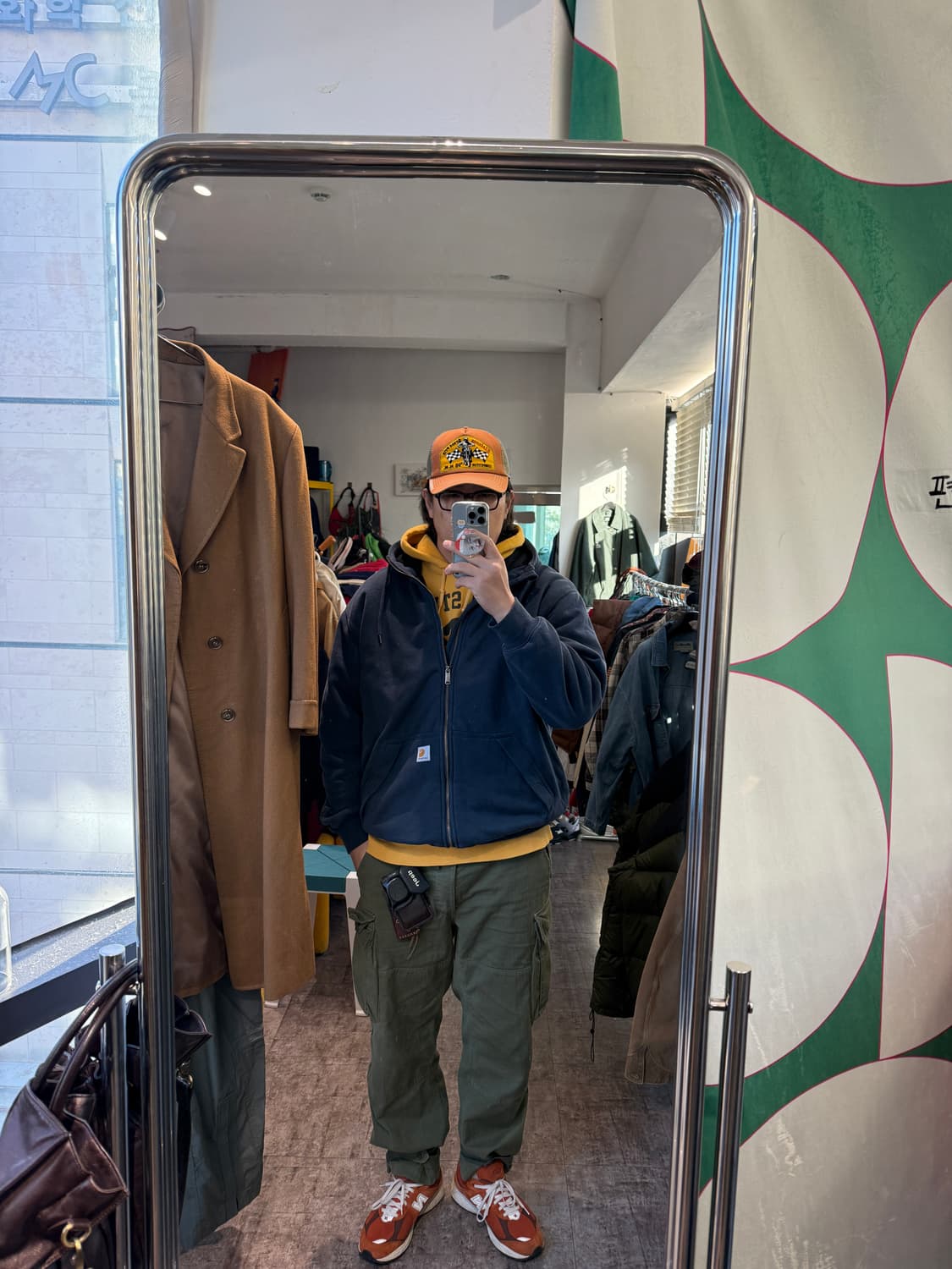 칼하트 레인디펜더 후드집업 XL 상품이미지8