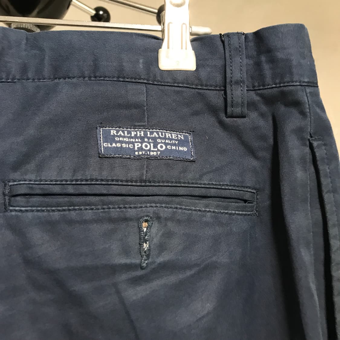 폴로 랄프로렌 치노 팬츠 네이비 32/32 상품이미지5