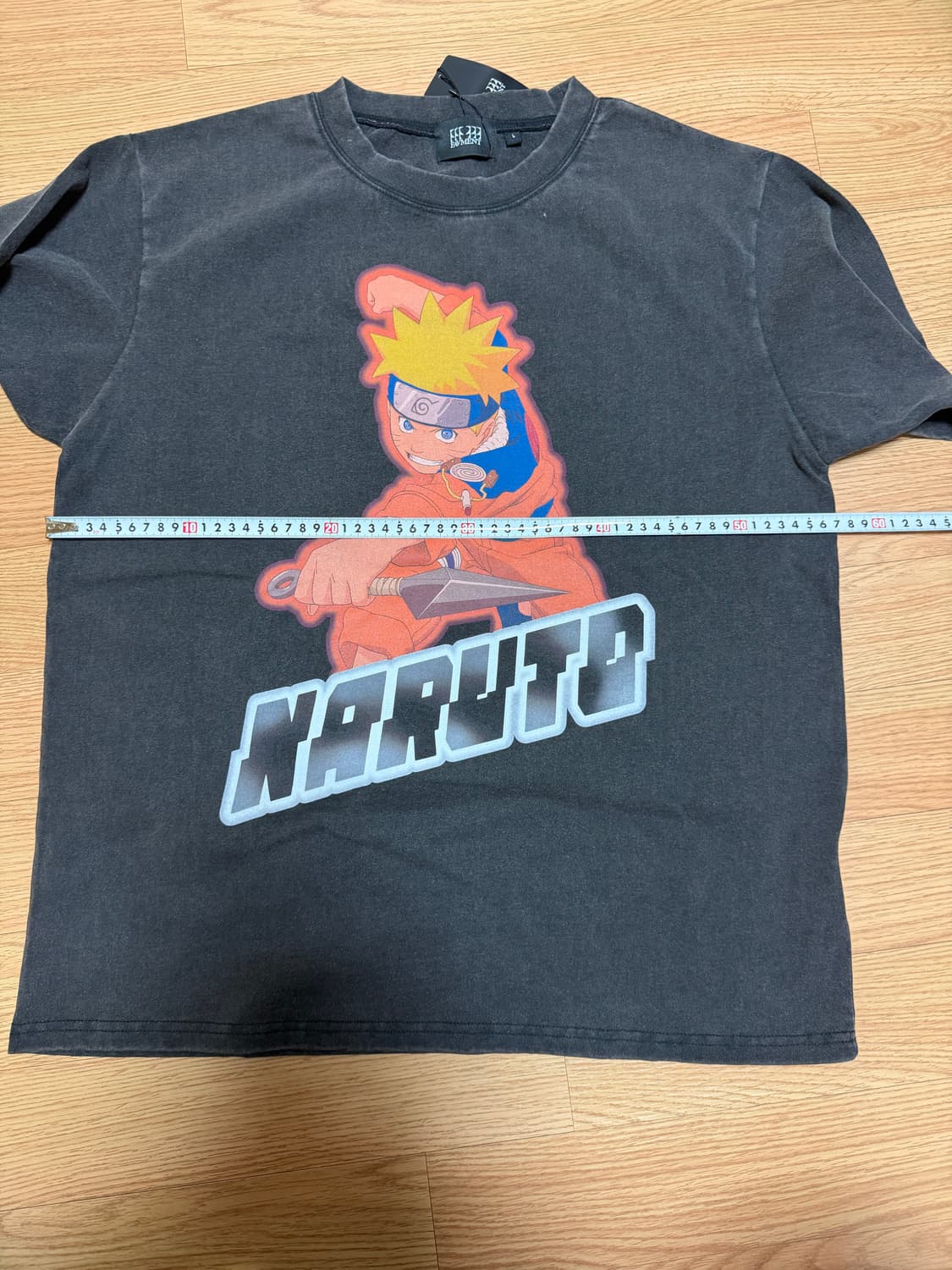 나루토 피그먼트 티셔츠 라지 새상품 상품이미지4