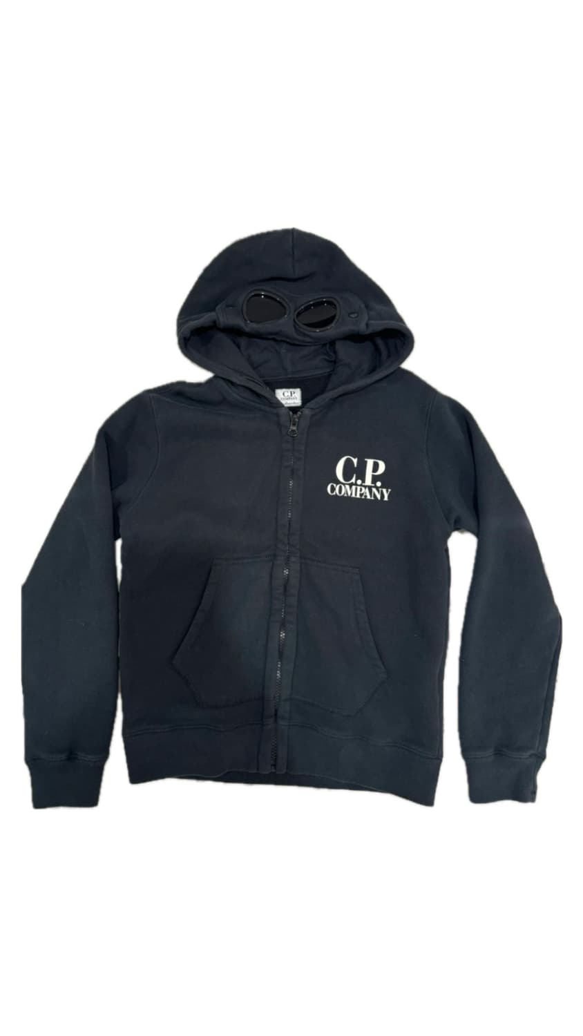 C.P. Company 고글 후드집업 [블랙] 상품이미지1