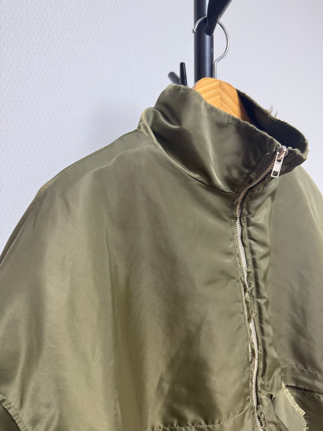 디스트레스드 봄버 자켓 상품이미지2