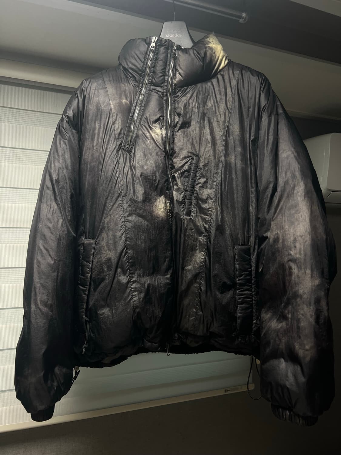 IEY IN-OUT PUFFER JACKET black 상품이미지2
