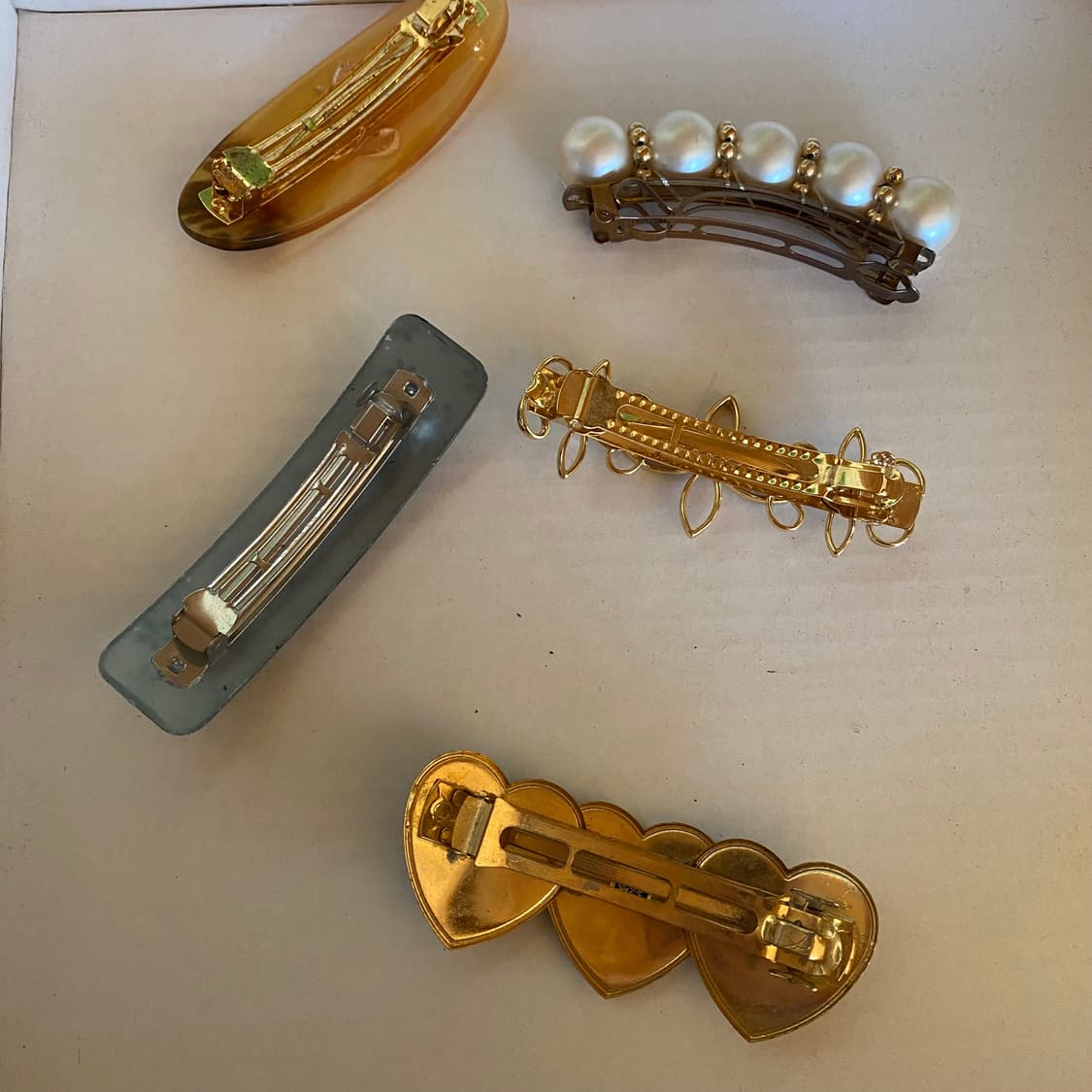 수입빈티제 헤어핀 5종세트 상품이미지5