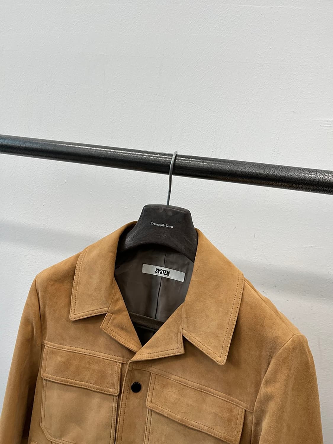 슬림95) 시스템옴므 스웨이드 트러커 상품이미지3