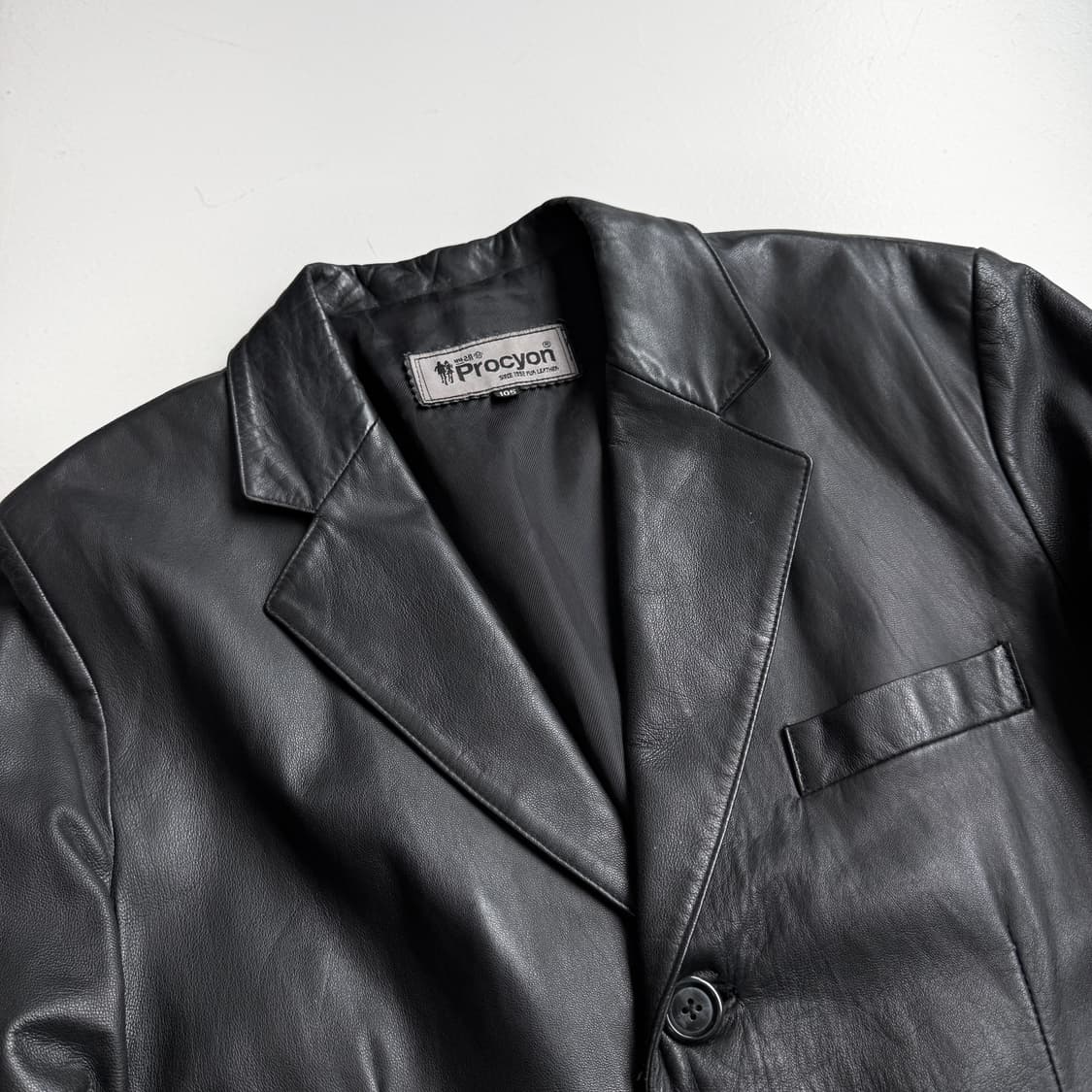 빈티지 양가죽 리얼레더 가죽 블레이저 자켓  상품이미지3