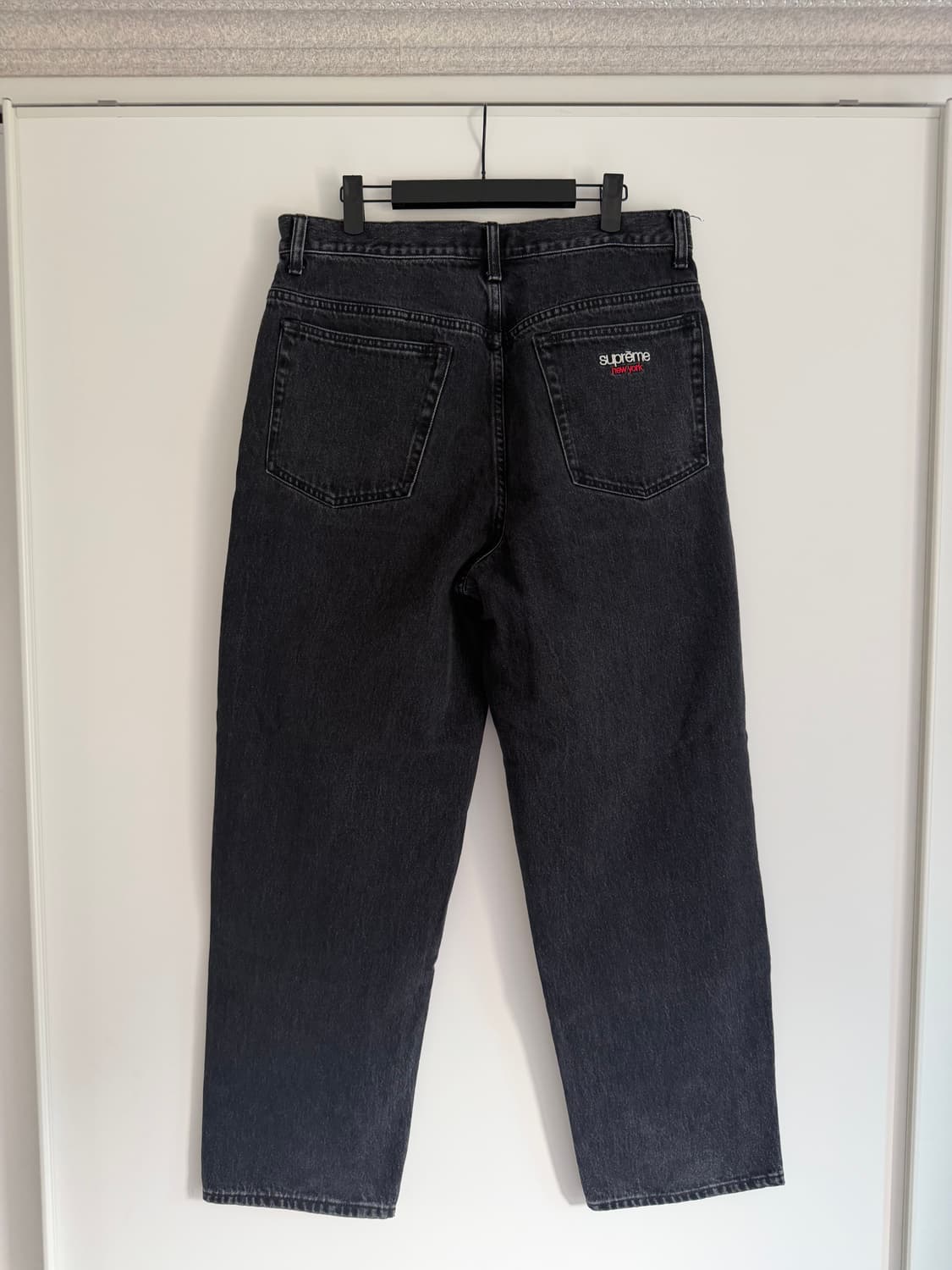 [30] 슈프림 배기진 데님 블랙 상품이미지2