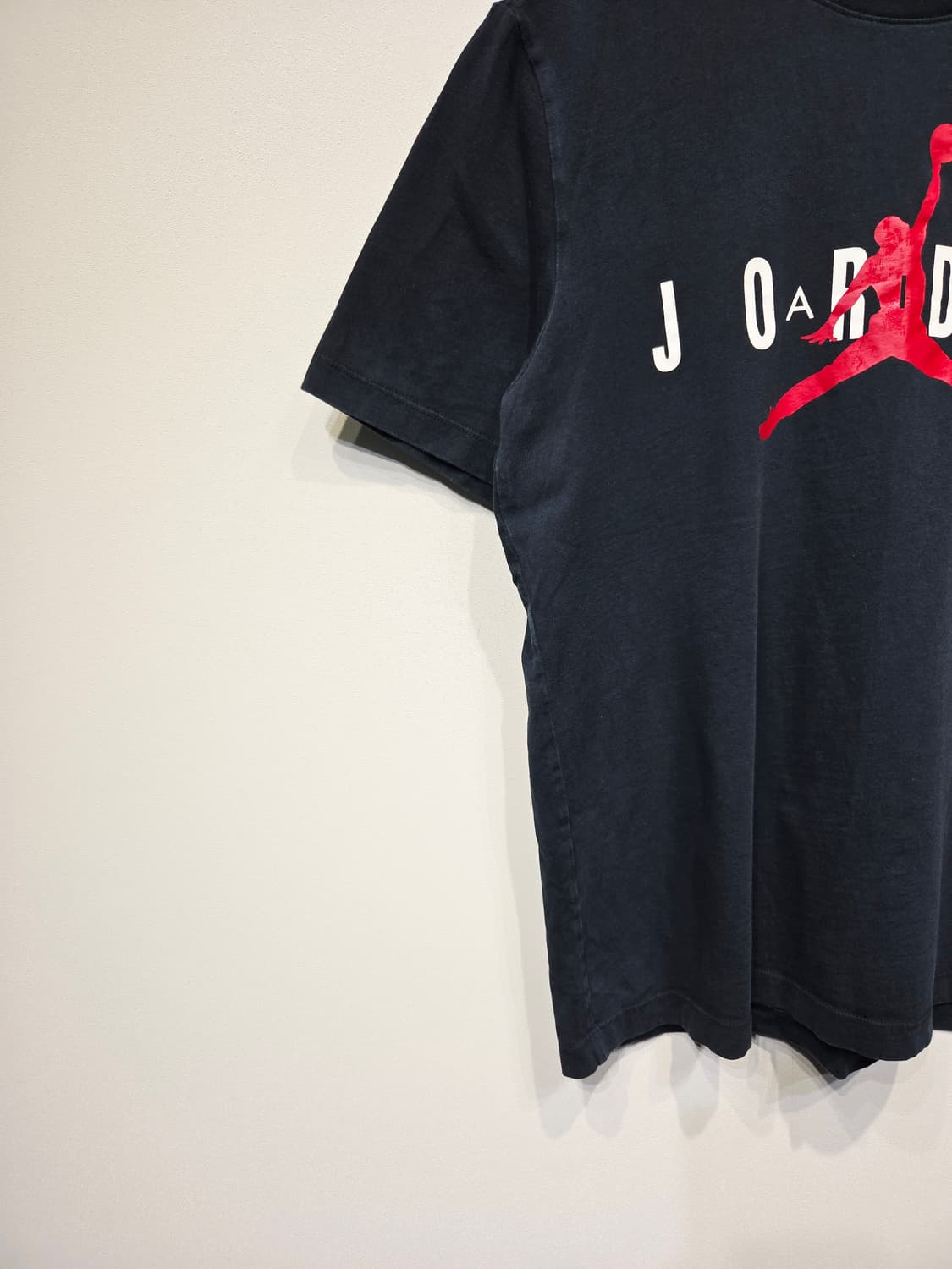 나이키 조던 에어 점프맨 워드마크 반팔 티셔츠 블랙 상품이미지4