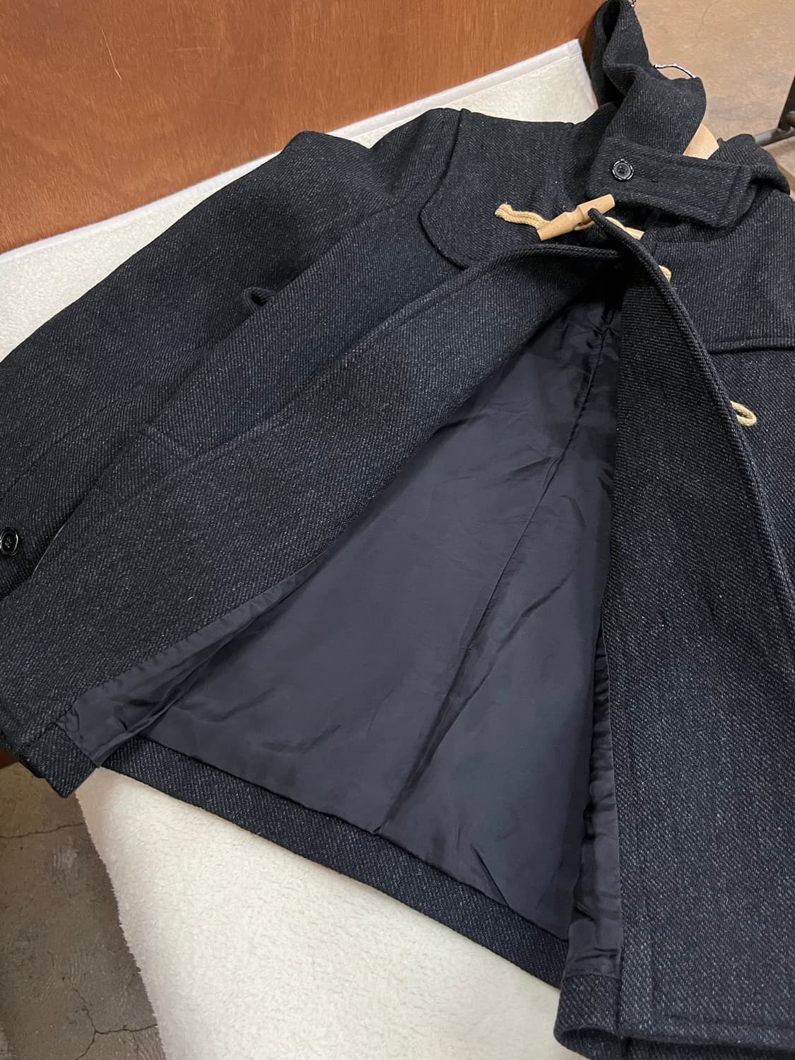 ZUCCA 더플 코트 그레이 상품이미지10