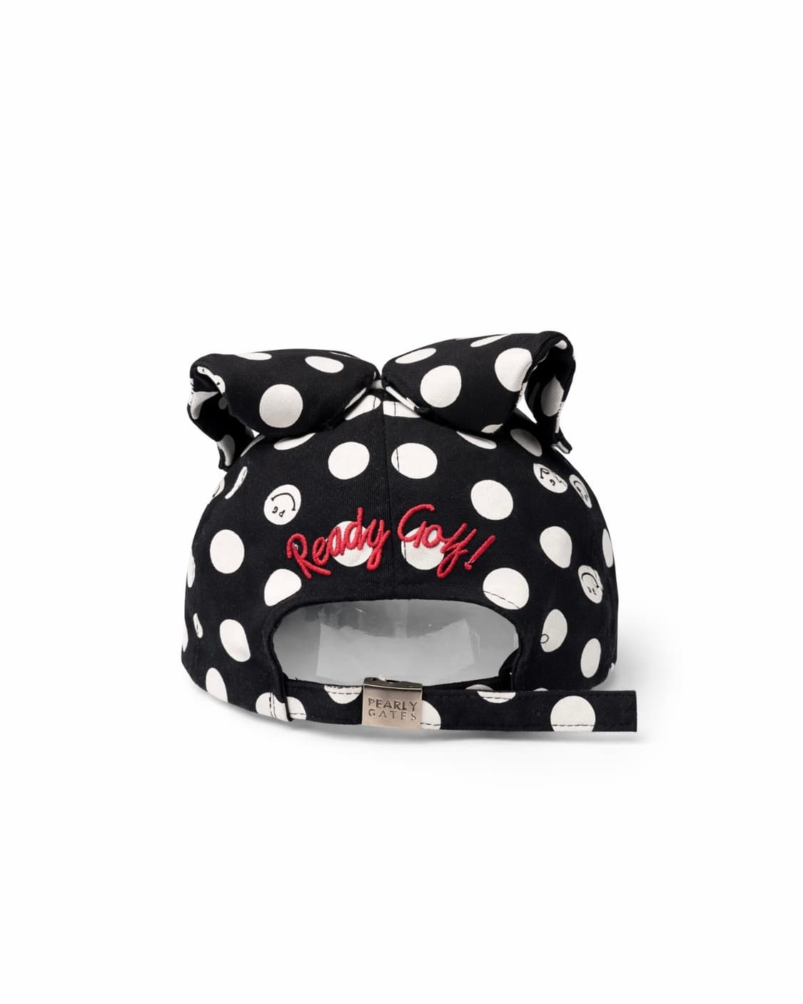 리본 도트 패턴 PG89 볼캡 상품이미지2