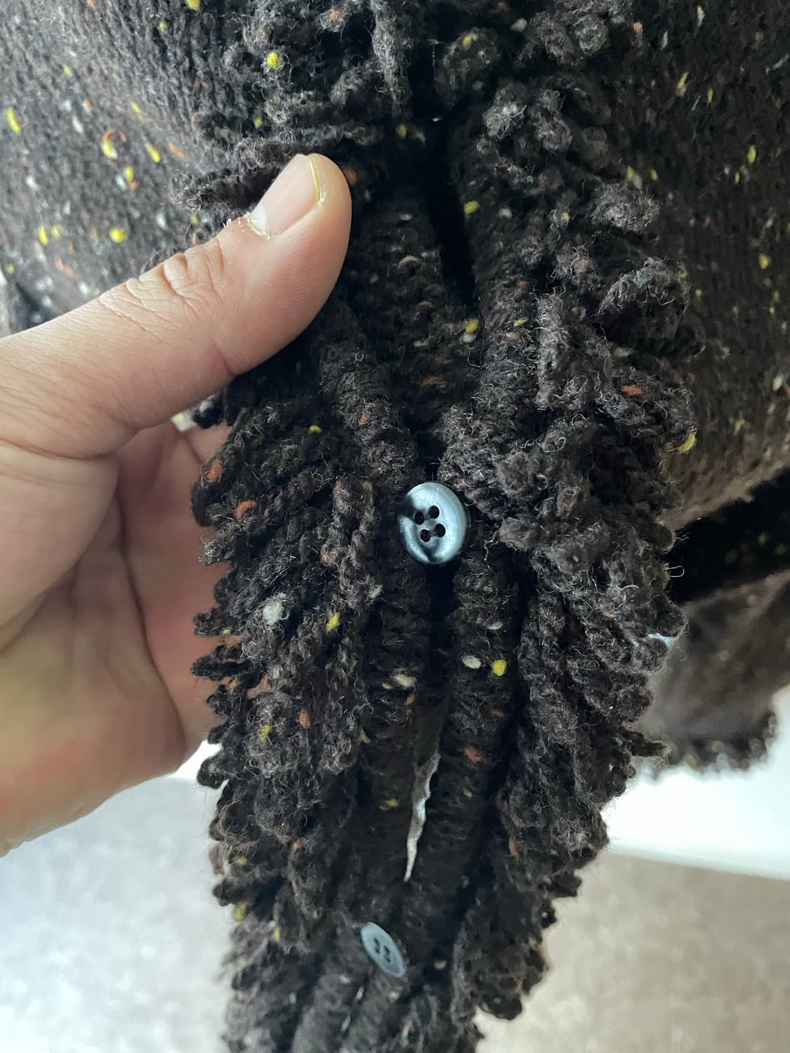 JPN Vintage Papiora Wool Cardigan 상품이미지4