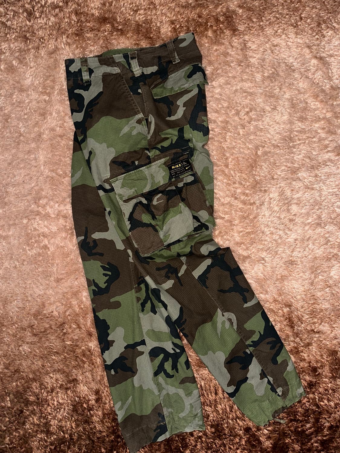나이키 SB nike 카모 카고 밀리터리 팬츠 L 상품이미지1