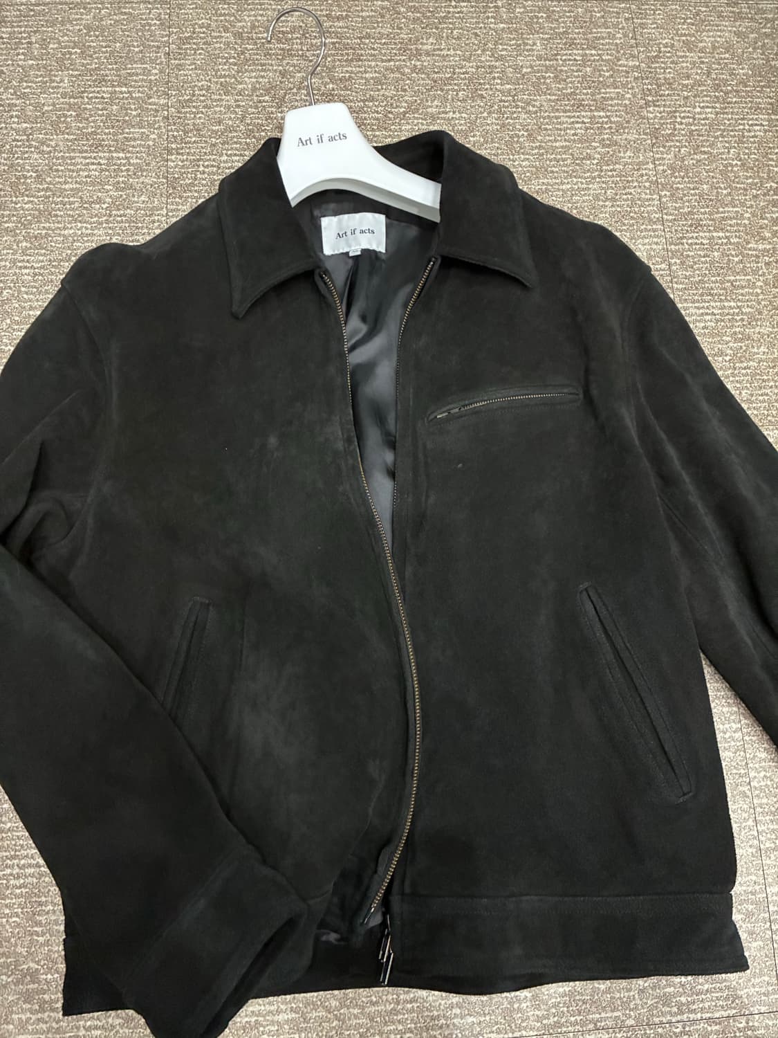 아트이프액츠 스웨이드 디트로이트 자켓 상품이미지1