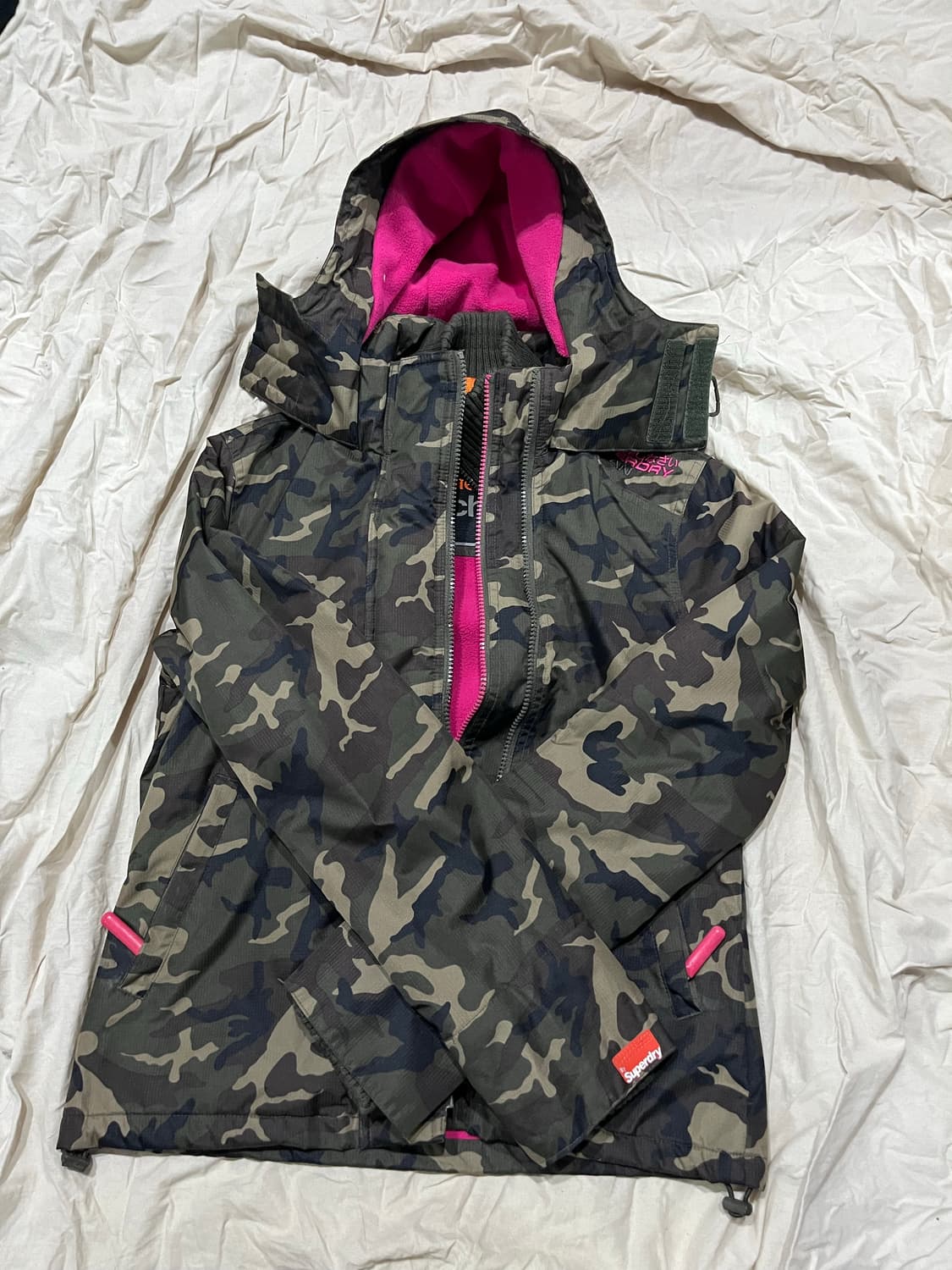 Superdry Windcheater Camouflage Jacket 상품이미지4