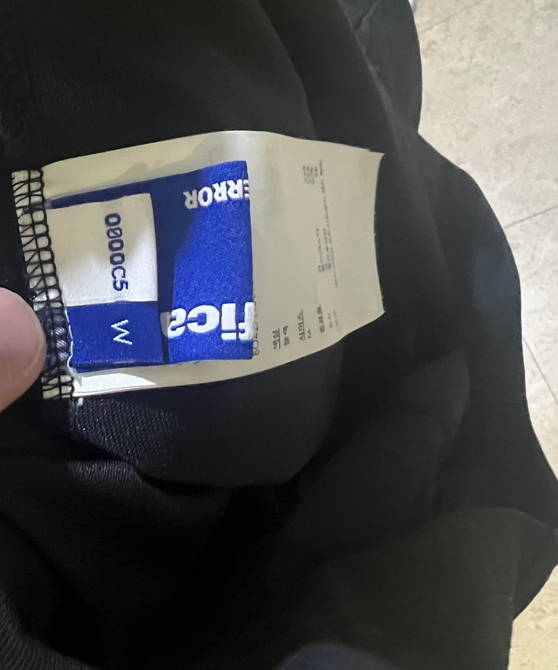 아더에러 시그 반팔 M사이즈 블랙 상품이미지3