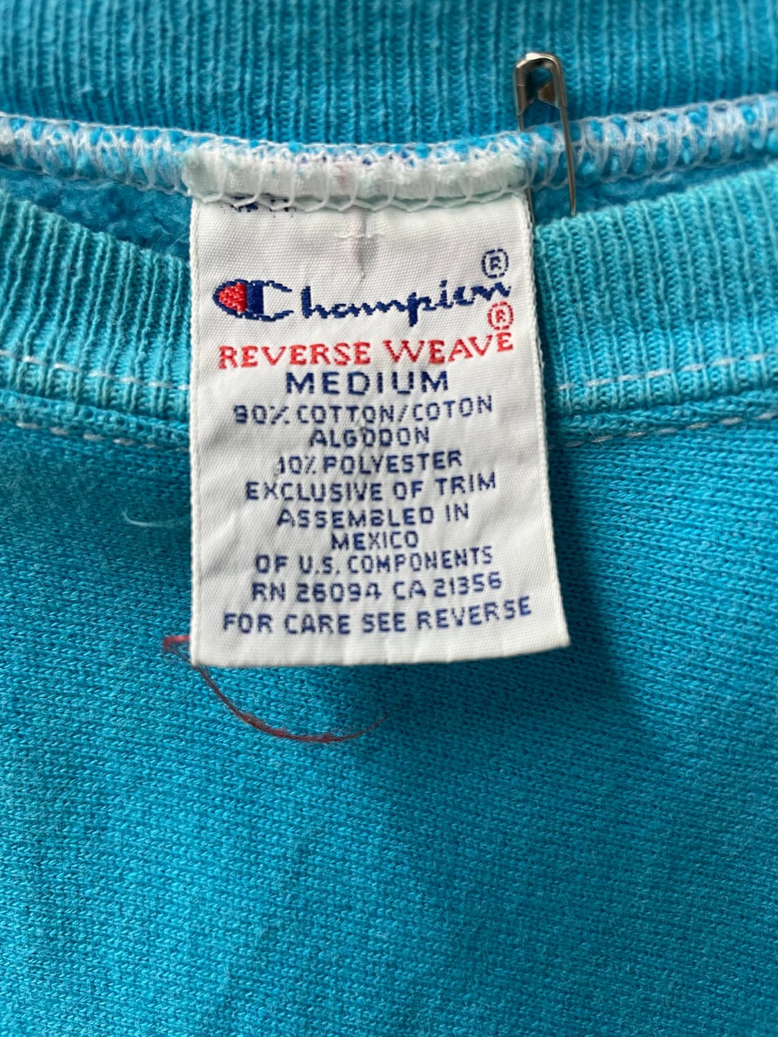 90‘s 챔피온 리버스위브 스웻셔츠 상품이미지6