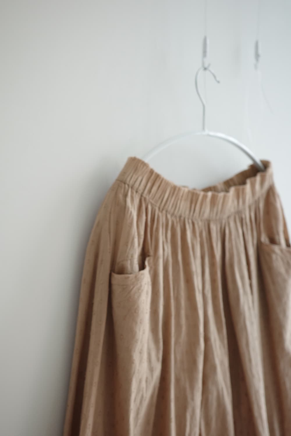 ICHIOKU 
• 진베이지  코튼 롱 스커트 상품이미지6