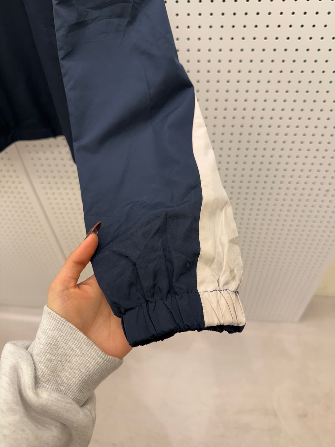 나이키 배색 하프집업 바람막이 자켓 U1346 상품이미지4