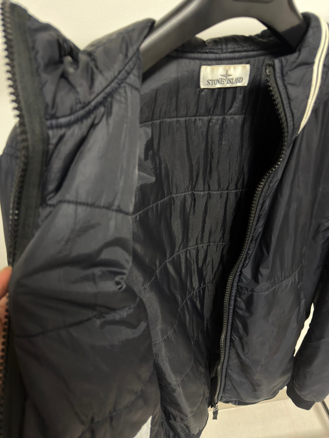 [ L ] 스톤아일랜드 크링클랩스 프리마로프트 경량패딩 상품이미지5