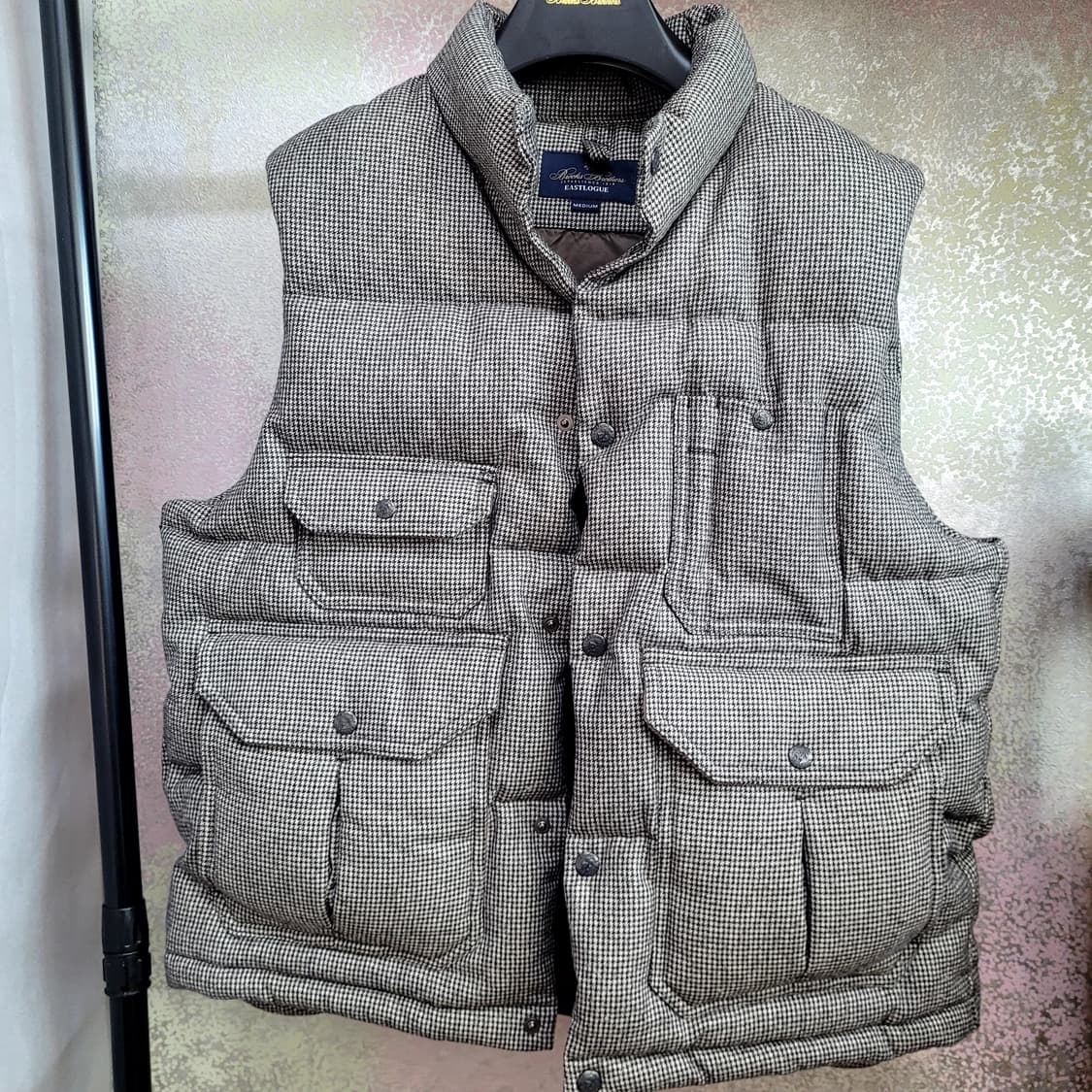 브룩스브라더스 이스트로그 콜라보 울 패딩 조끼 베스트 상품이미지1