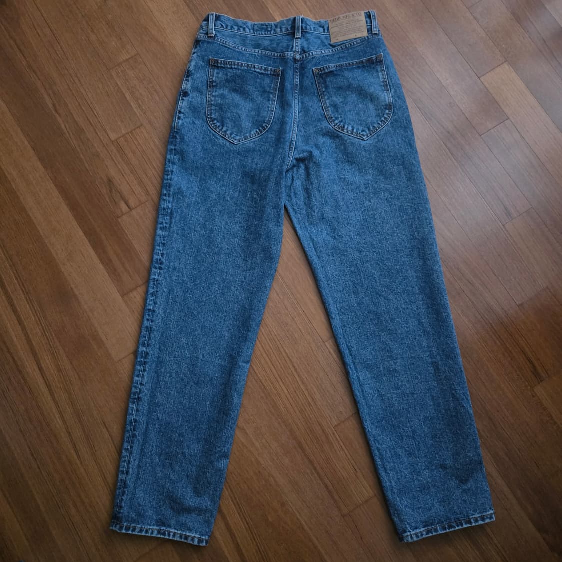 데밀 LOT 026 헐리우드 슬림 데님 미드 인디고 34사이즈 상품이미지2