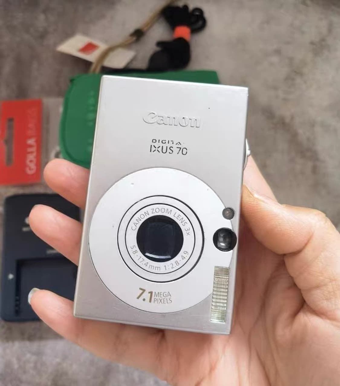 캐논 익서스 70 CANON IXUS 70 빈티지 디지털카메라 디카 상품이미지8