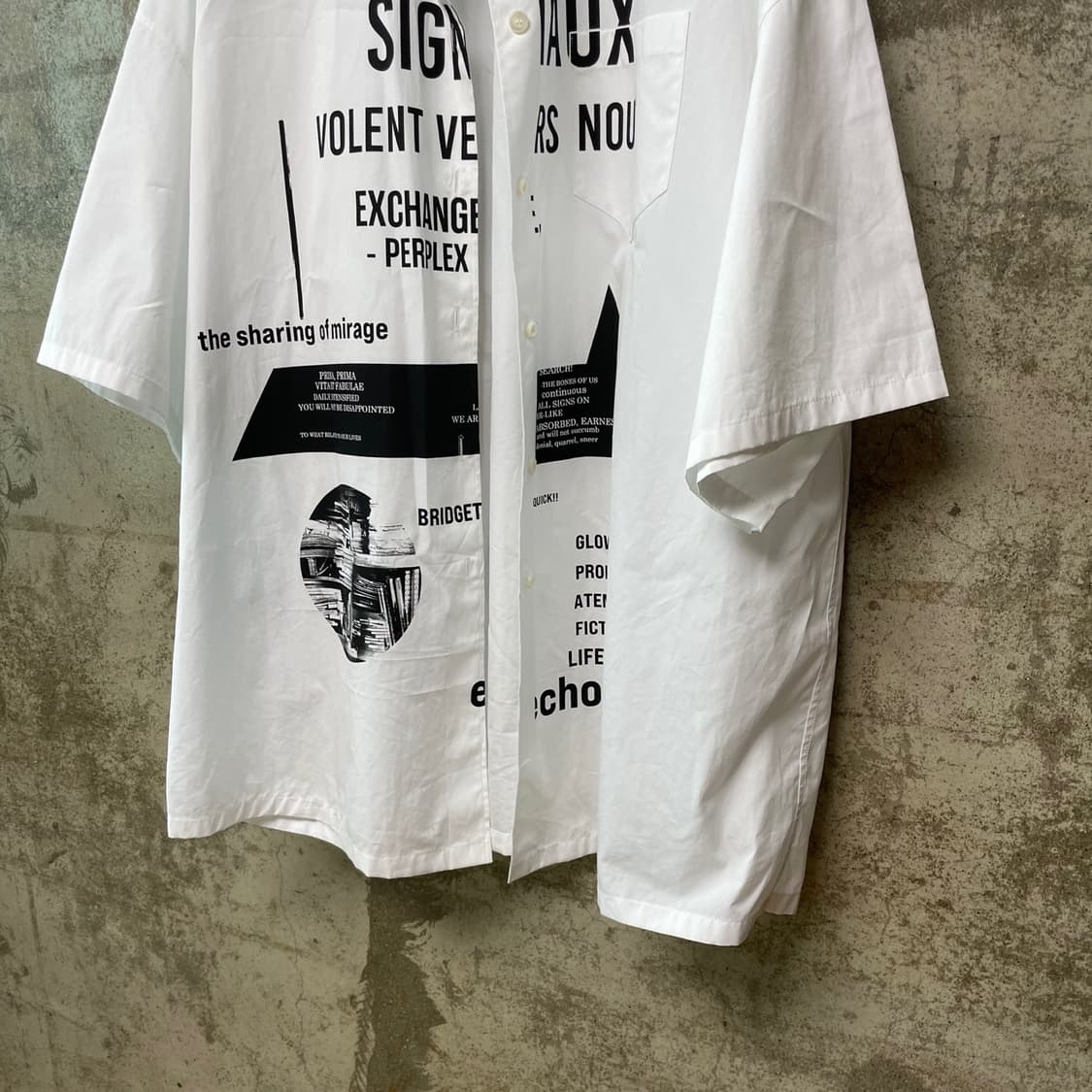 프라다 21ss Signaux Bowling Shirt 상품이미지4