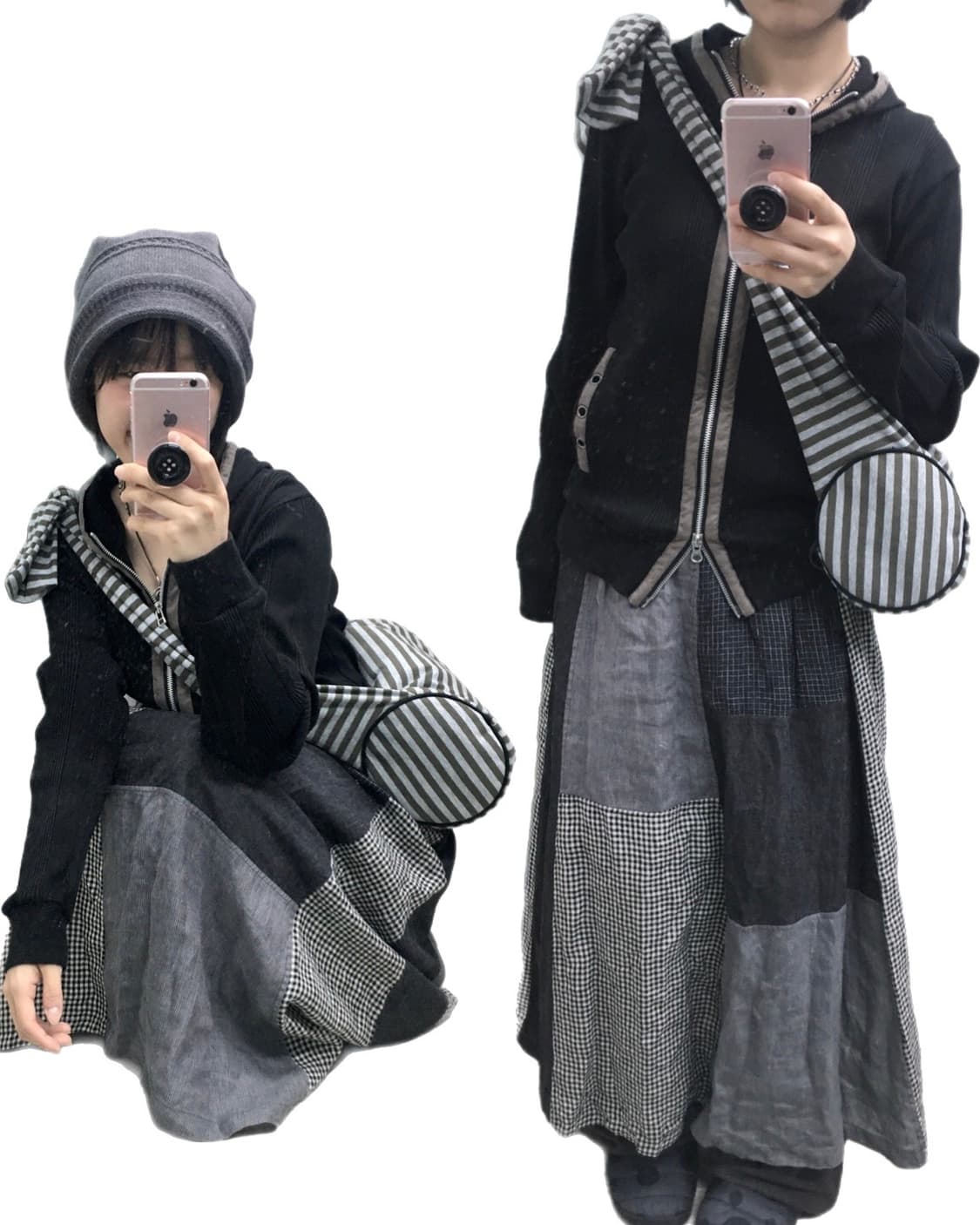 Comme ca ism hood zip up 상품이미지2