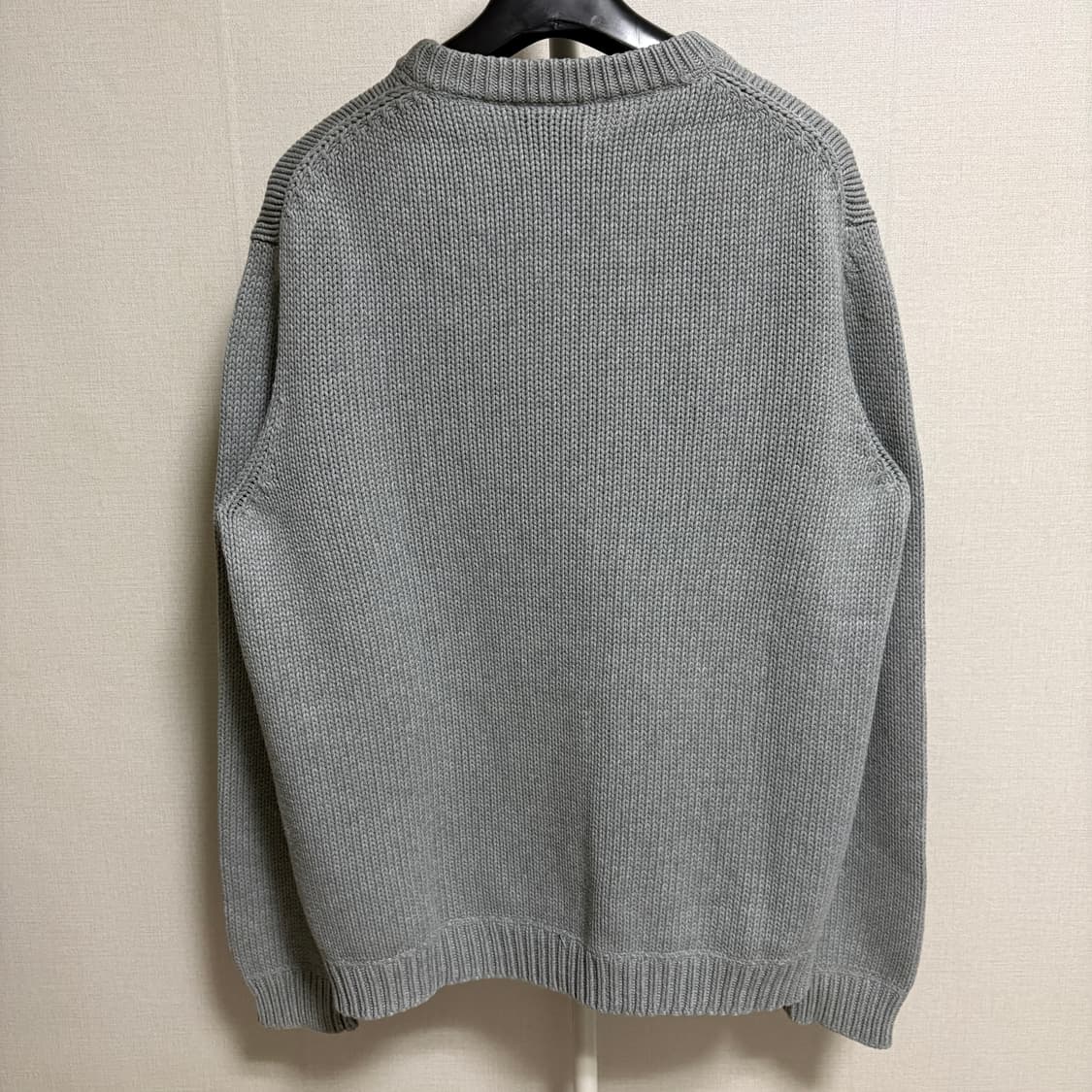 폴로 진스 성조기 코튼 니트 / 그레이, M 상품이미지7