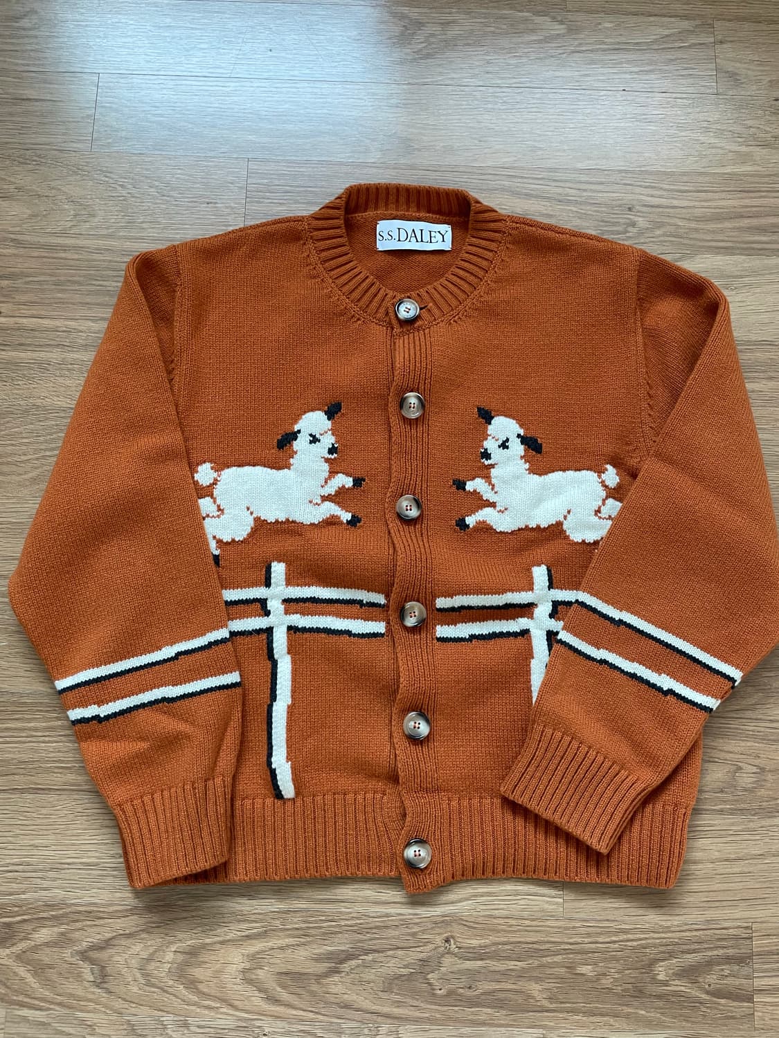 SS Daley 에스에스 달리 지디 코쿤 지드래곤 가디건 오렌지 L 상품이미지1