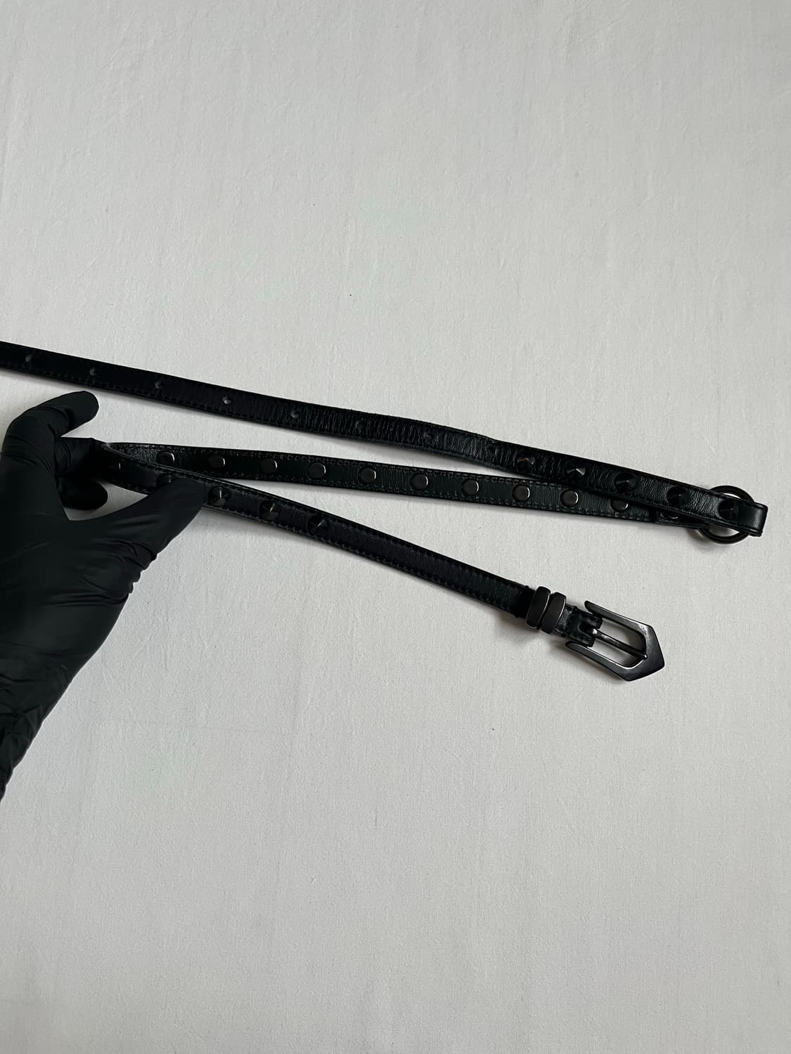 5351 Pour Les Hommes Leather Stud Belt 상품이미지2