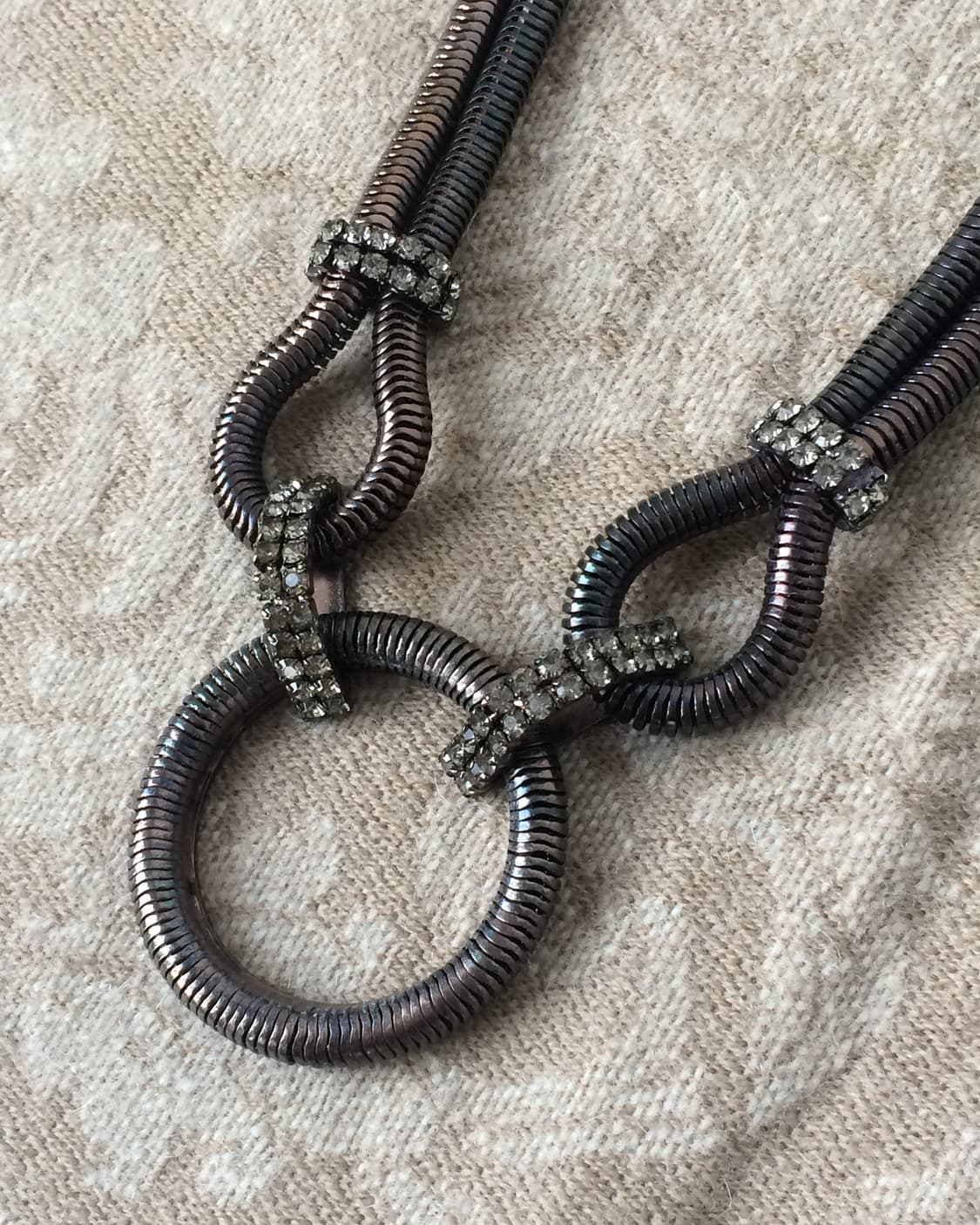 metal o ring necklace 상품이미지7