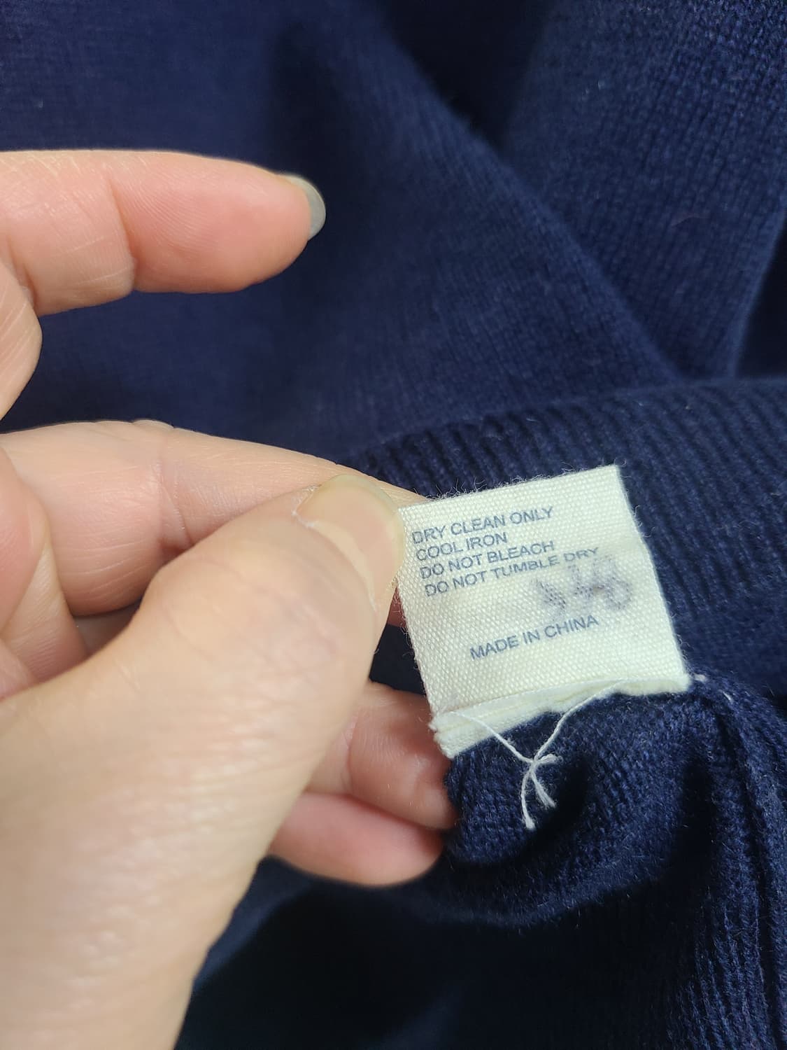 친티앤파커 울캐시미어 니트 xs 상품이미지7