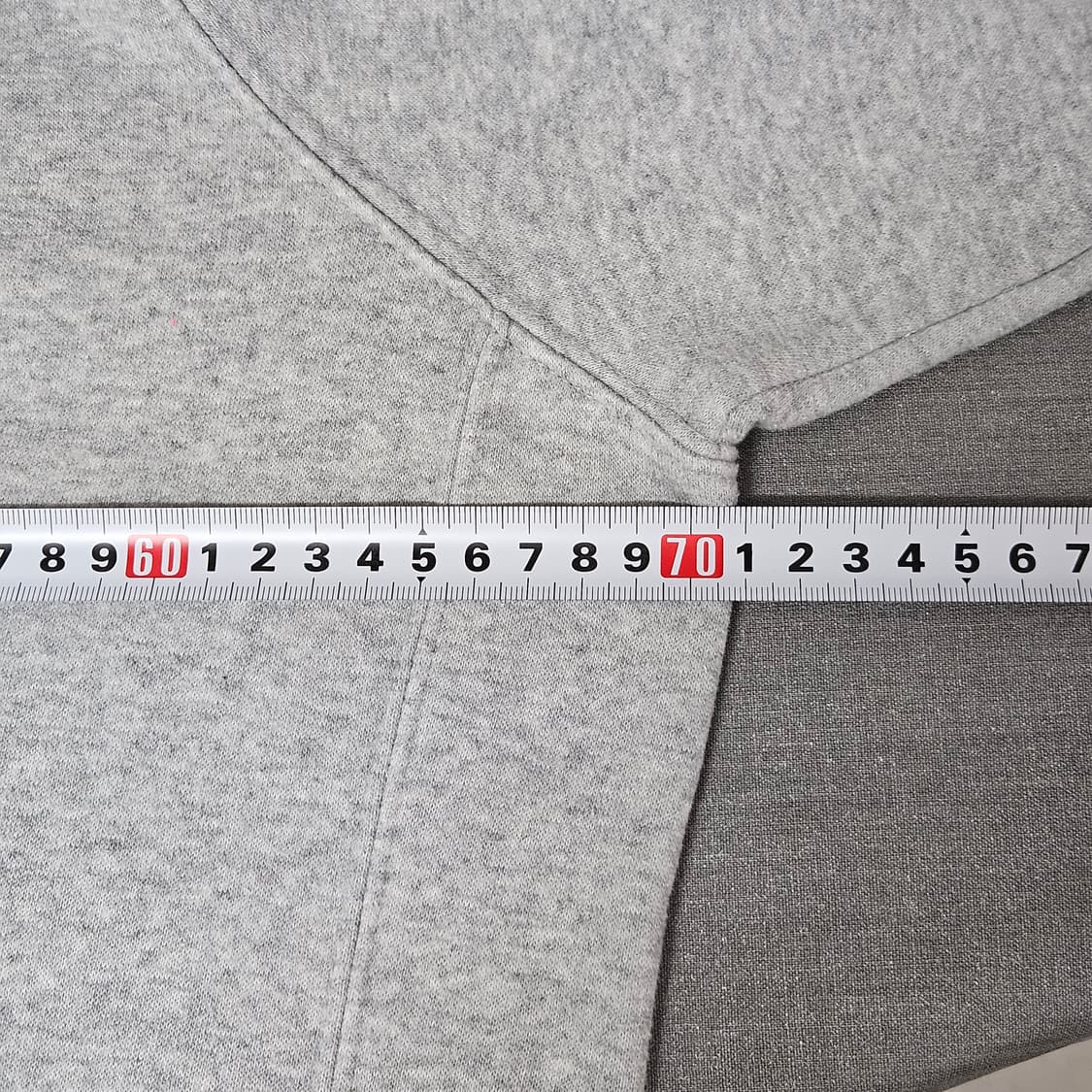 XL 110 나이키 오버사이즈 기모 맨투맨 그레이 상품이미지6