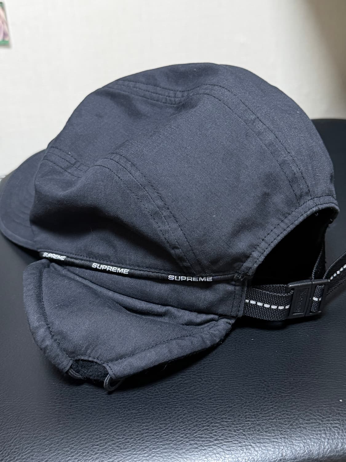 슈프림 패커블 캠프캡 블랙 상품이미지2