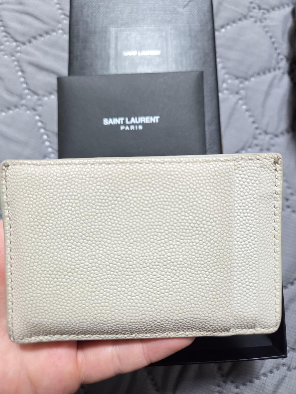 생로랑 업타운 그랑드 뿌드르 카드지갑 상품이미지3