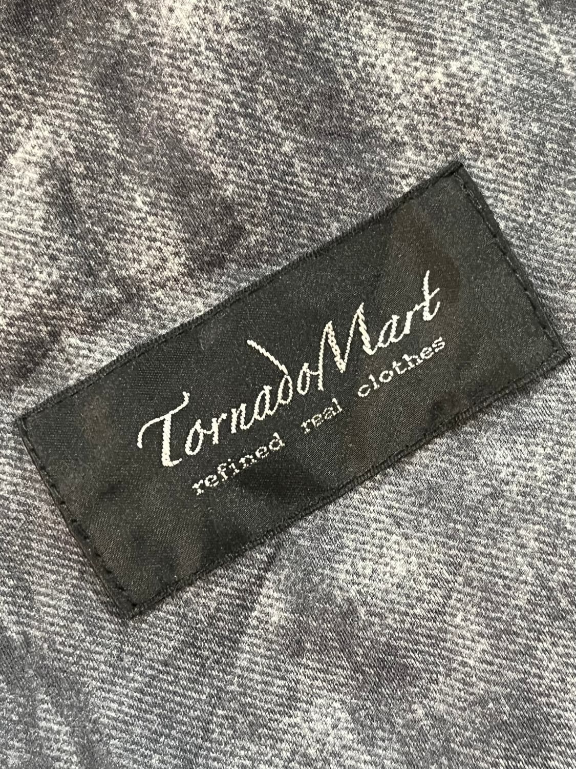 TORNADO MART 하이텐션 워싱 데님 자켓 상품이미지6