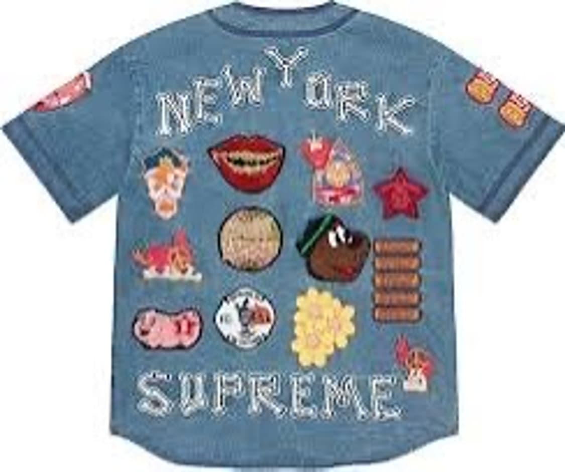 Supreme 21ss  청 야구저지  상품이미지3