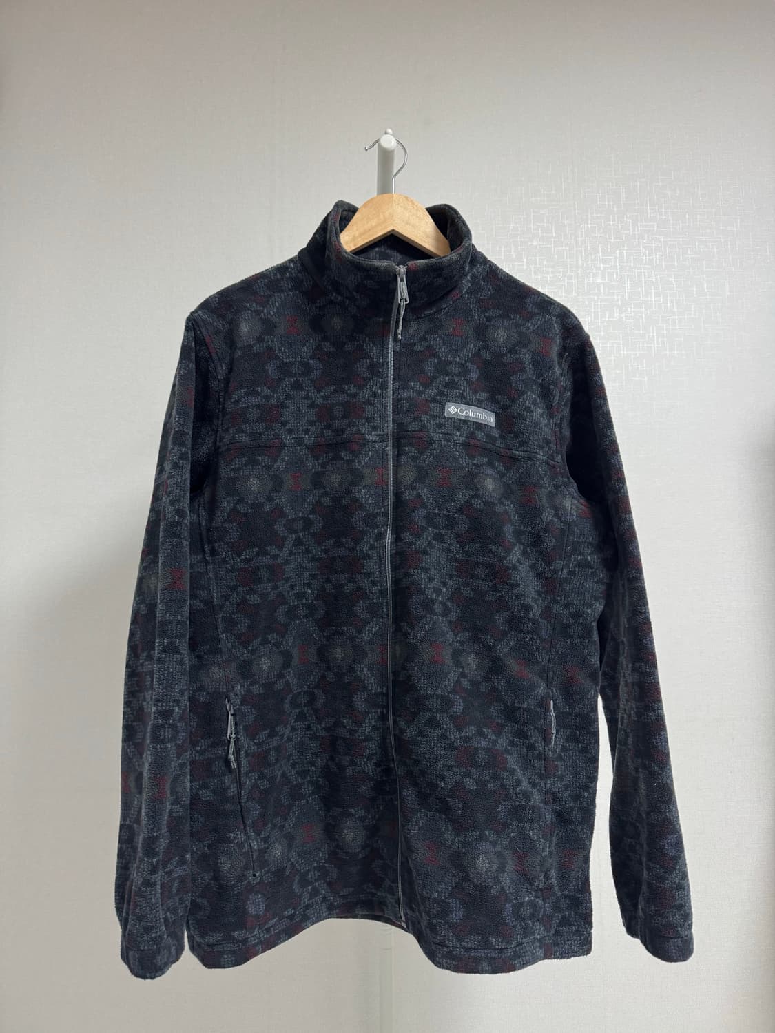 컬럼비아 패턴 플리스 집업 자켓 XL 상품이미지1