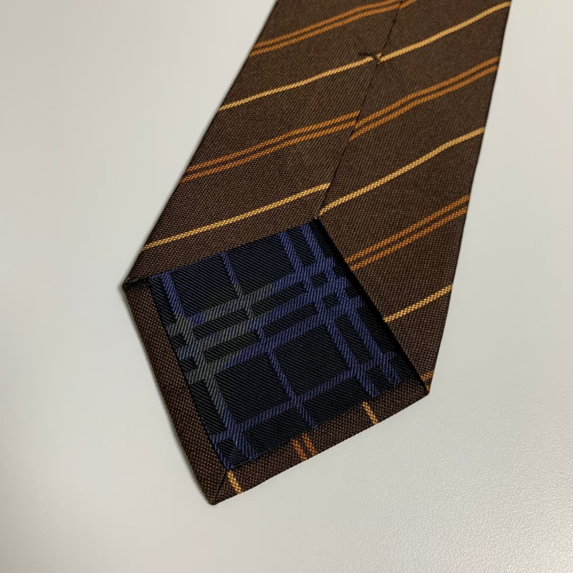 버버리 스트라이프 명품넥타이 100실크 정장룩코디 A등급 상품이미지10