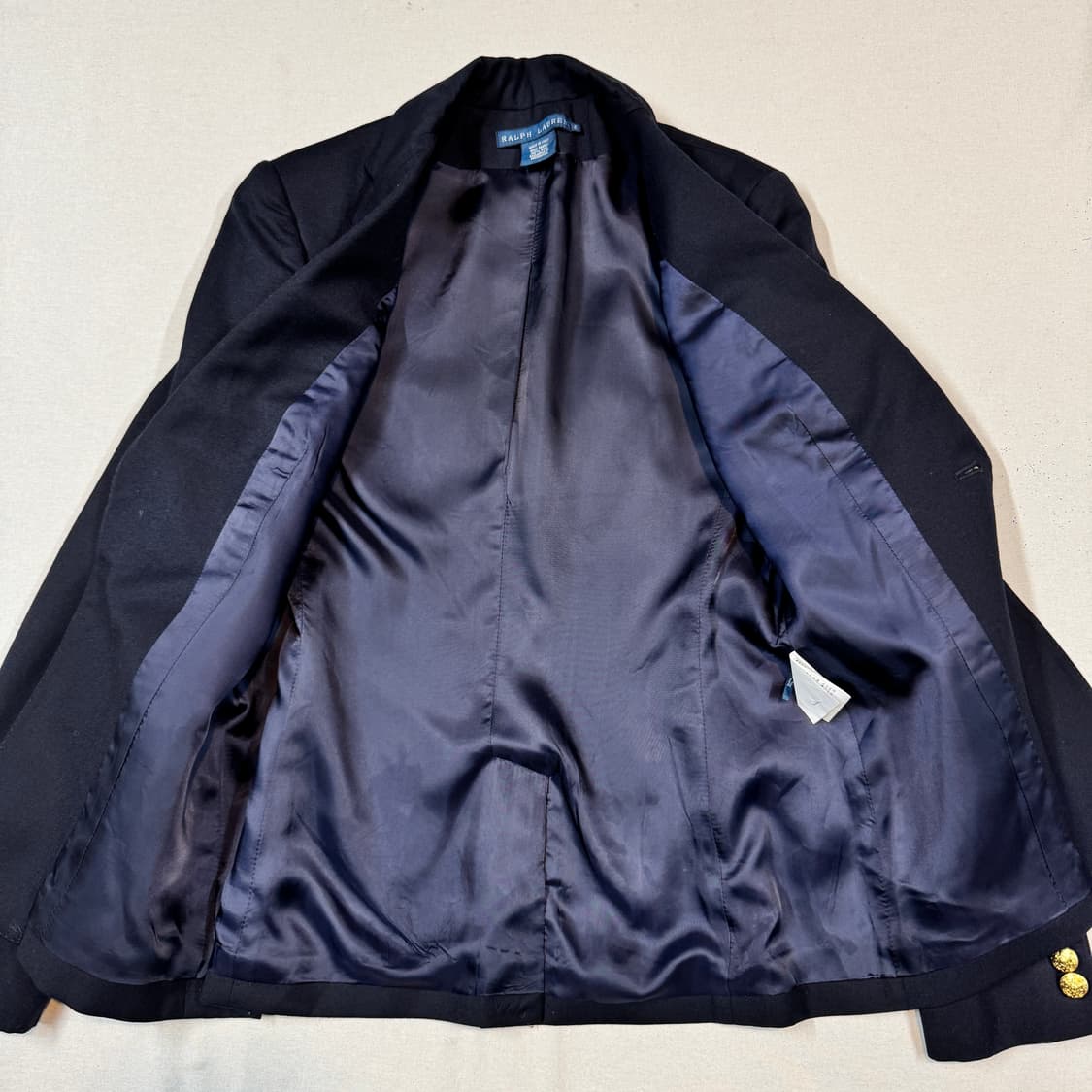 XS) 폴로 랄프로렌 금장 2 버튼 블레이저 자켓 상품이미지6