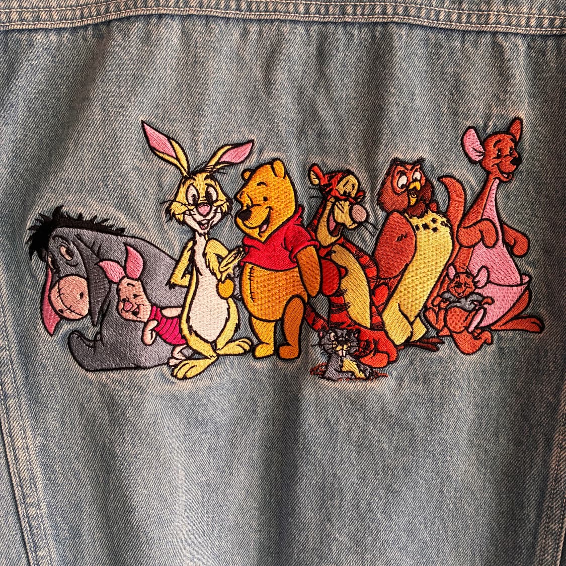 90s 디즈니 푸 데님 자켓 상품이미지2