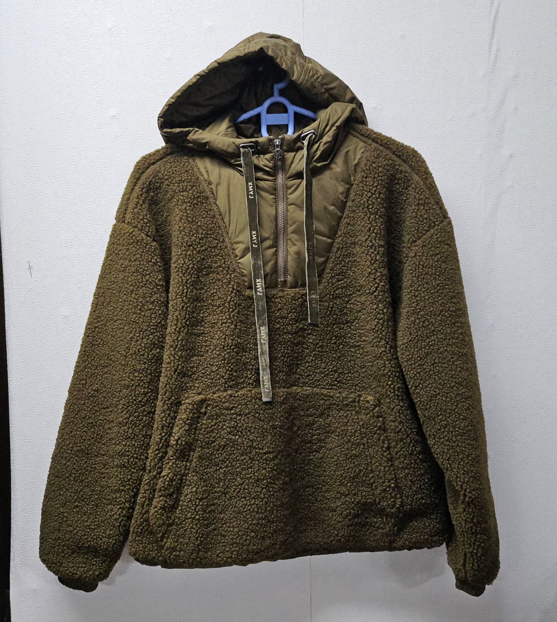 LYNX  후리스 아노락 후드티 카키  95 상품이미지1