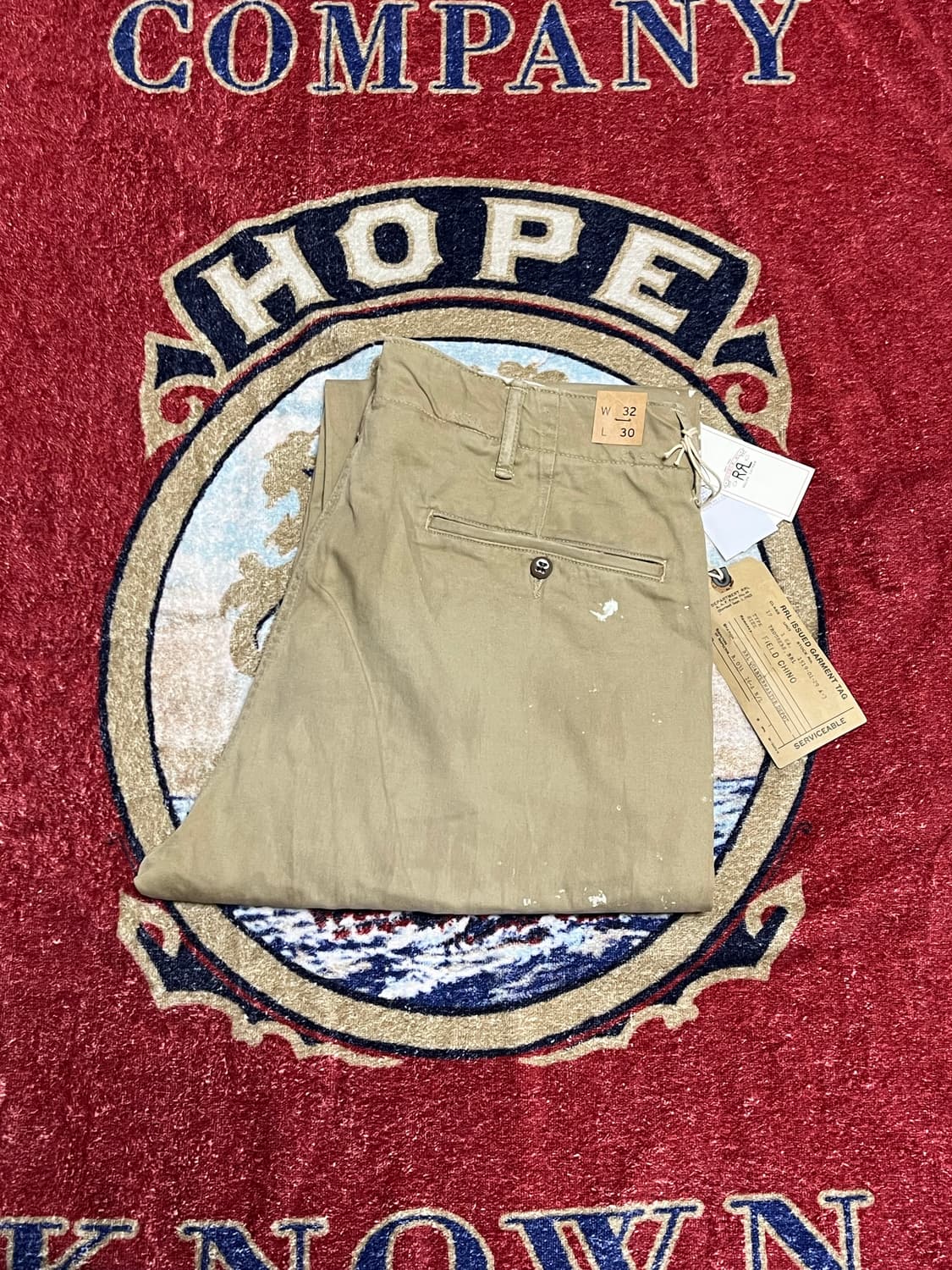 더블알엘 (RRL) 디스트레스트 필드 치노팬츠 상품이미지2