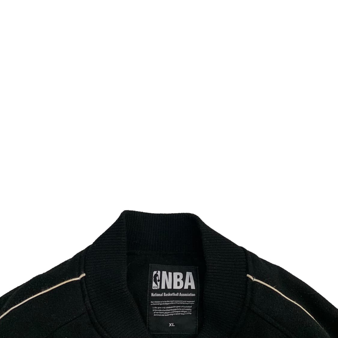 Nba 블랙 시카고불스 모직 블루종 상품이미지3