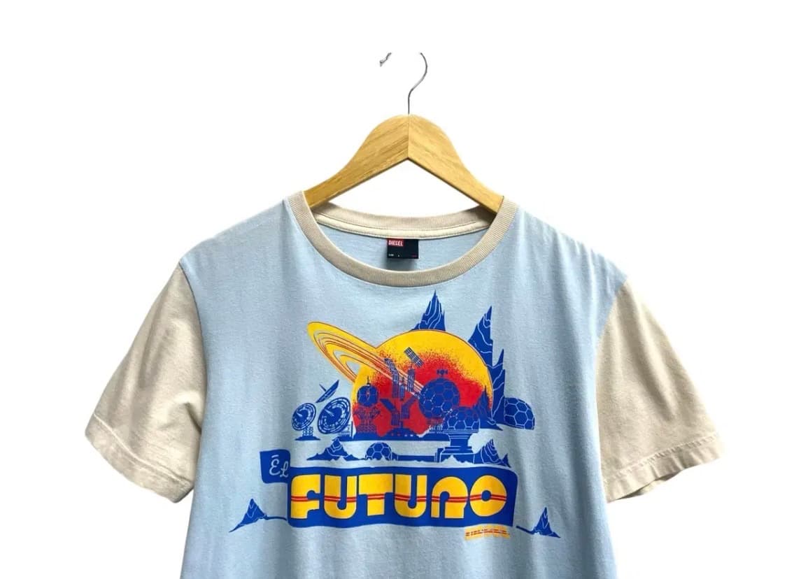 DIESEL Y2K 빈티지로고 티셔츠  L 상품이미지2