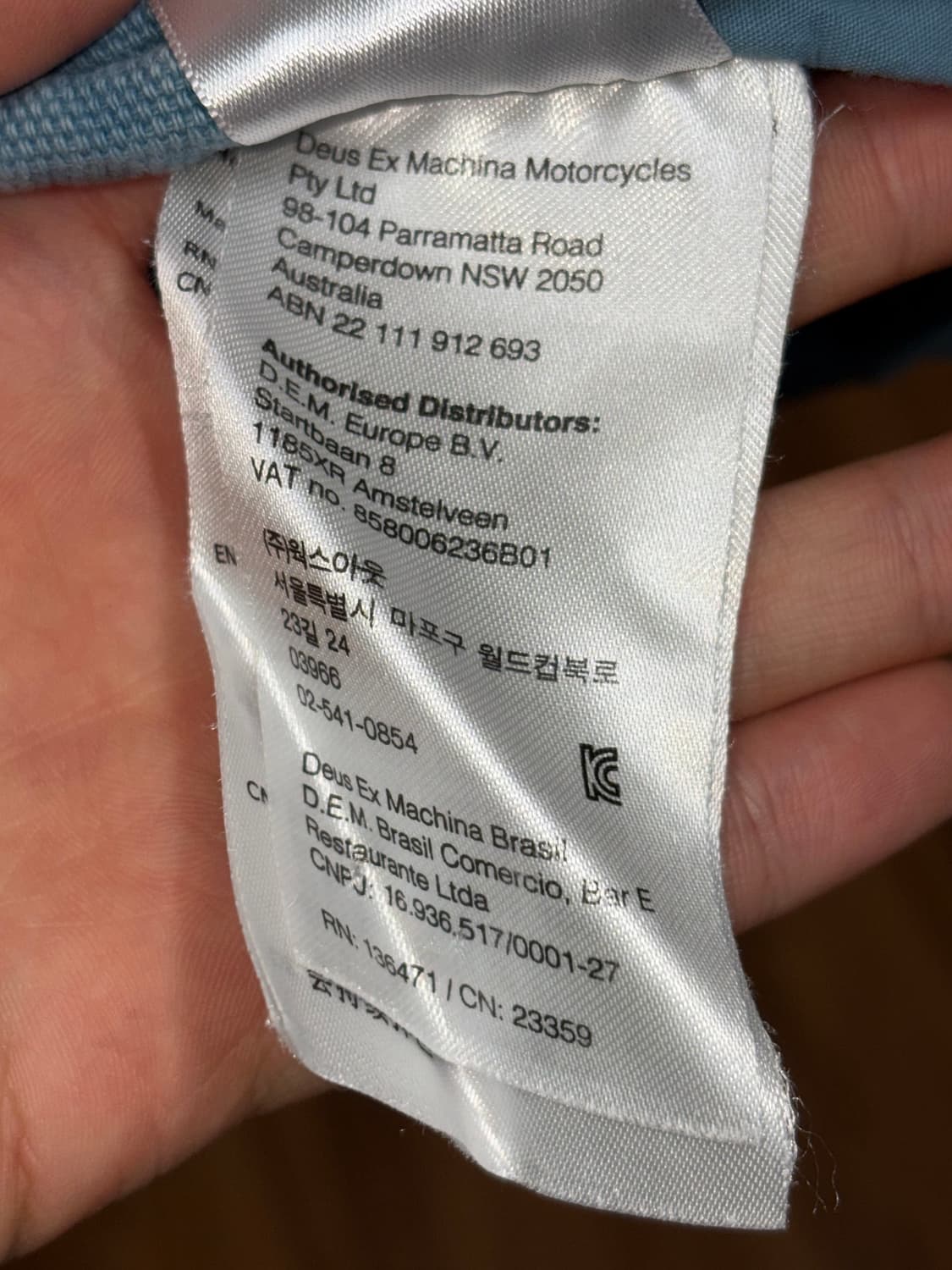 데우스 헤비웨이트 캔버스 코치자켓 상품이미지4