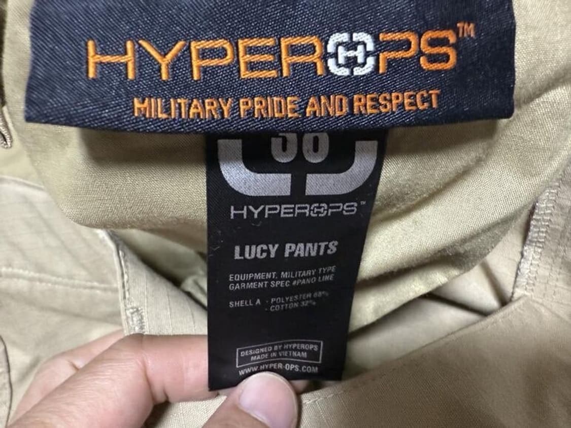 하이퍼옵스 택티컬 카고 바지 남성용 38인치 상품이미지5