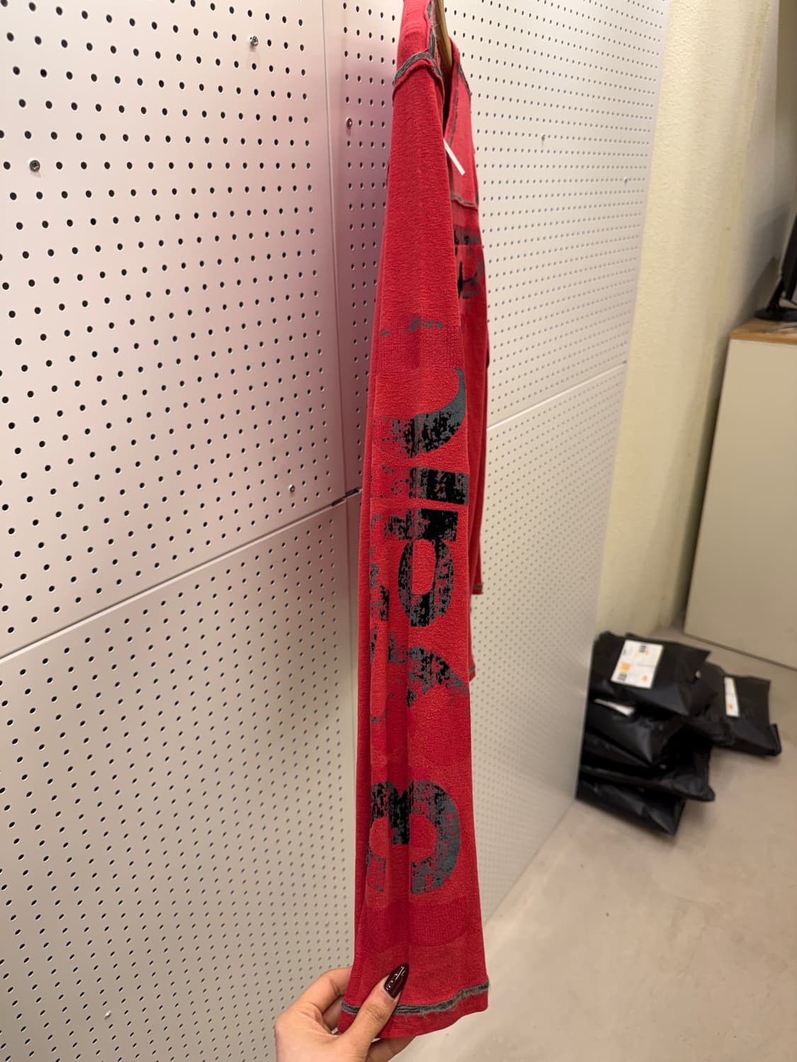 디젤 그래픽 워싱 긴팔 티셔츠 U1127 상품이미지6