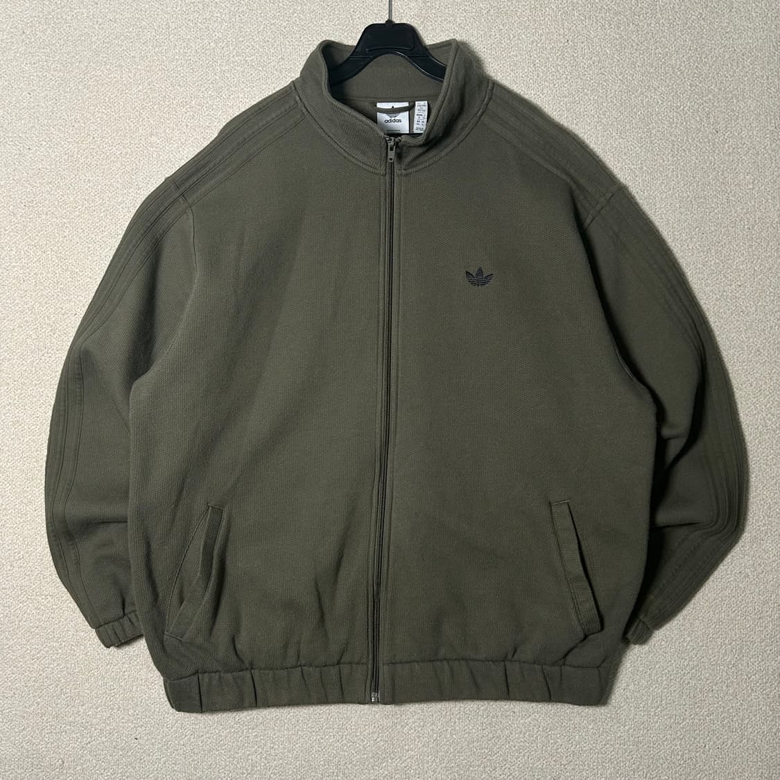 (3XL) 아디다스 부클 져키 딥 카키 트랙탑 상품이미지1