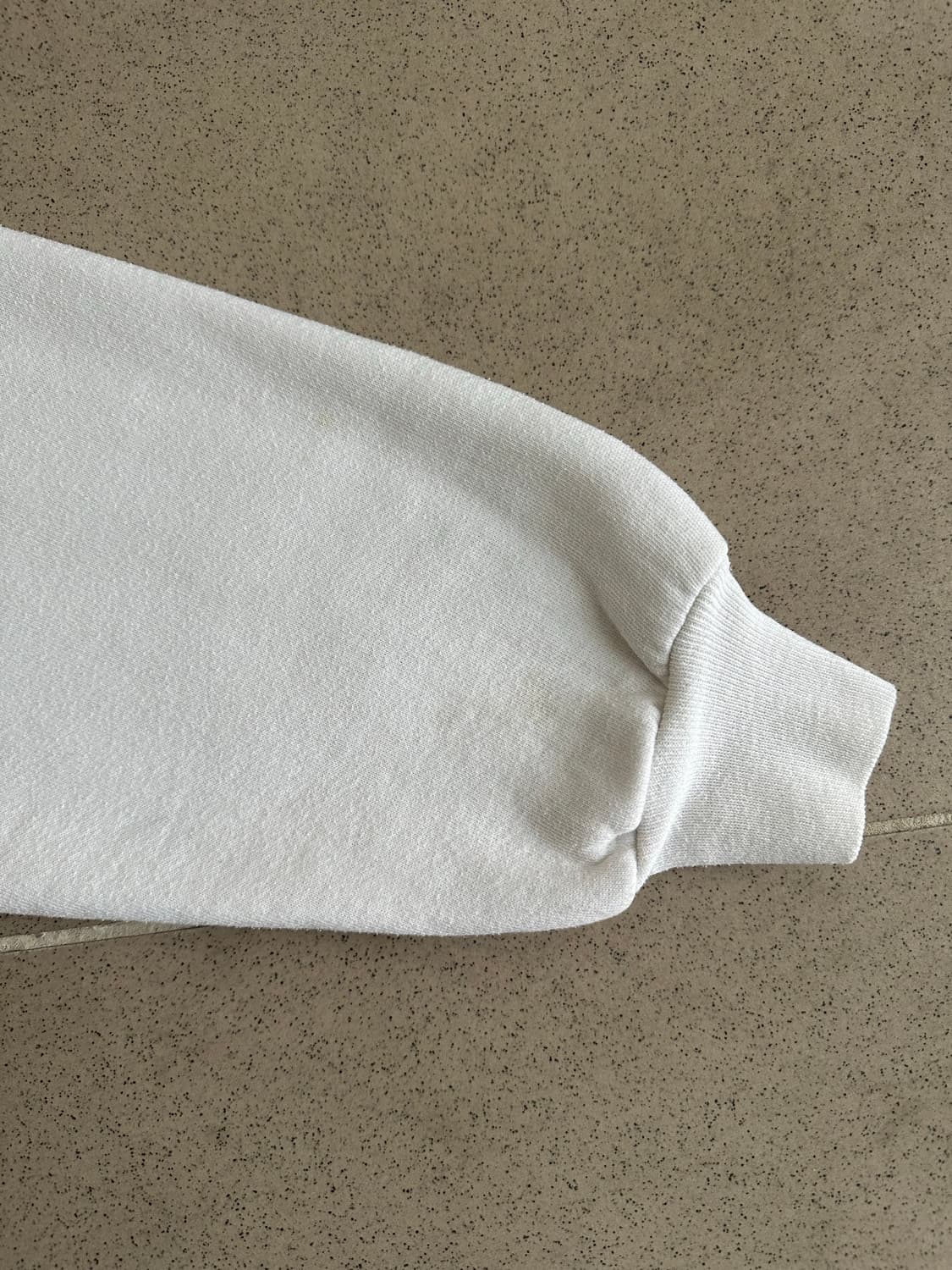 90s 빈티지 러셀 스웻셔츠 화이트 XL USA 상품이미지7